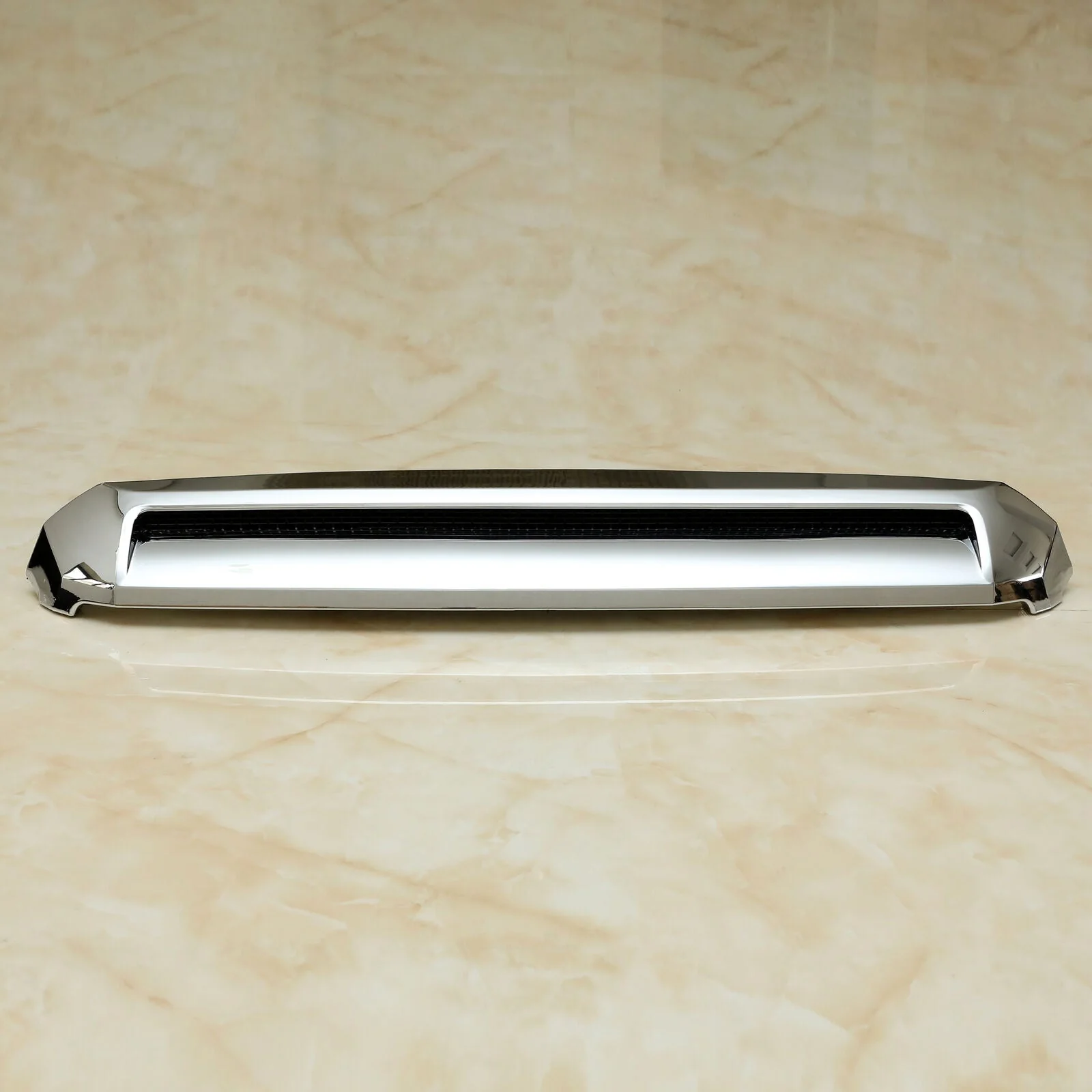Silver Front Upper Hood Bulge Molding for Toyota Tundra 2014-2021 - Image 3
