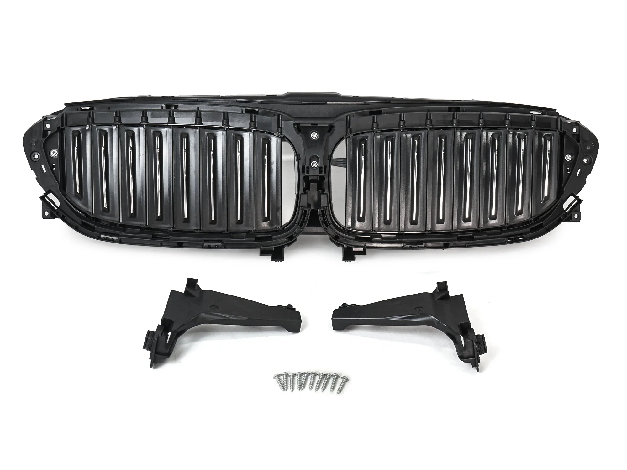 Front Upper Shutter Grille W/Motor 51137497281 For 2017-2020 BMW G30 530i 540i - Image 3