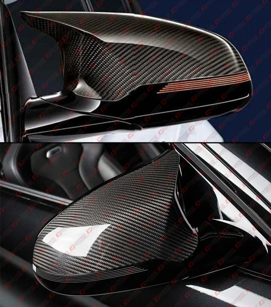 Full Dry Carbon Fiber Replacement Mirror Cover For BMW F80 M3 F82 F83 M4 F87 M2C - Image 8