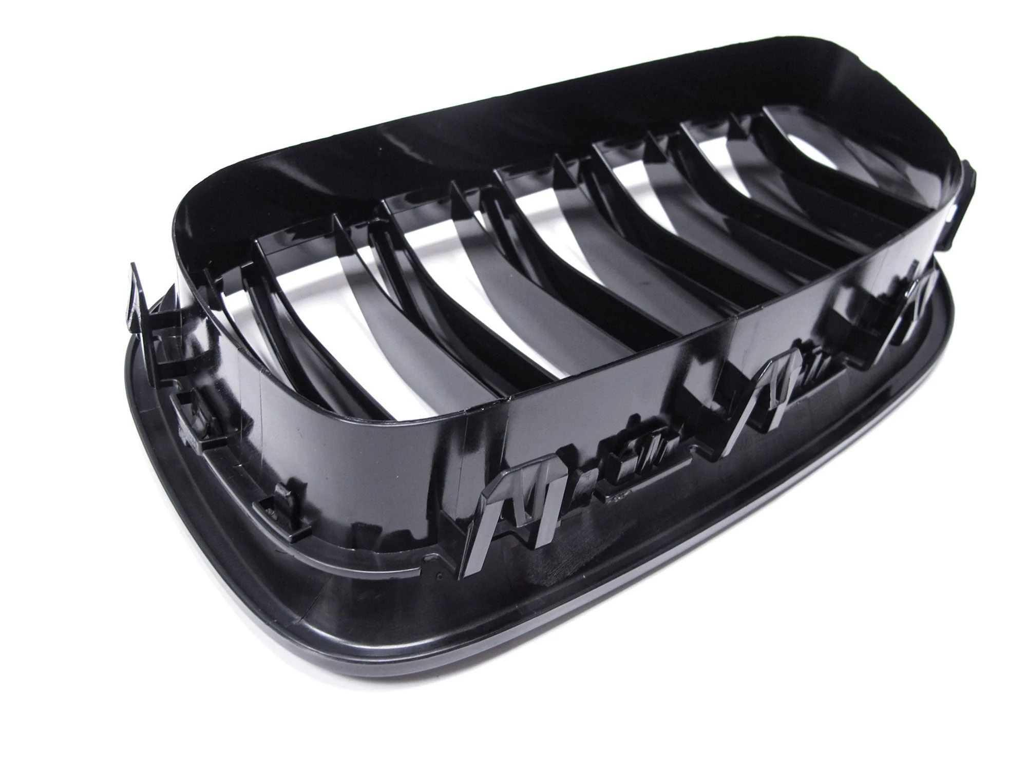 Gloss Black Front Kidney Grille For BMW 5-Series F10 F11 Sedan 2010-2016 - Image 10