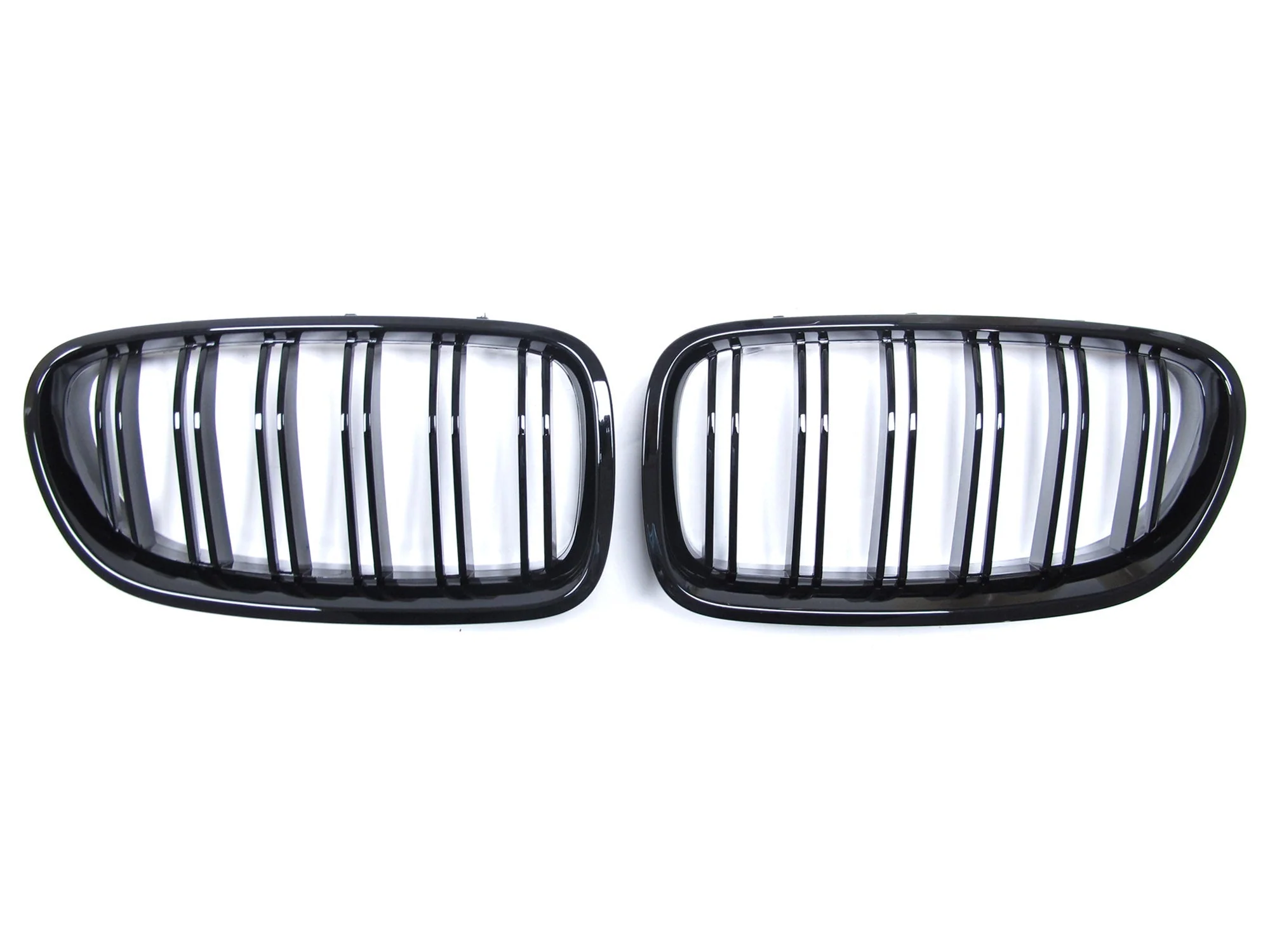Gloss Black Front Kidney Grille For BMW 5-Series F10 F11 Sedan 2010-2016 - Image 5