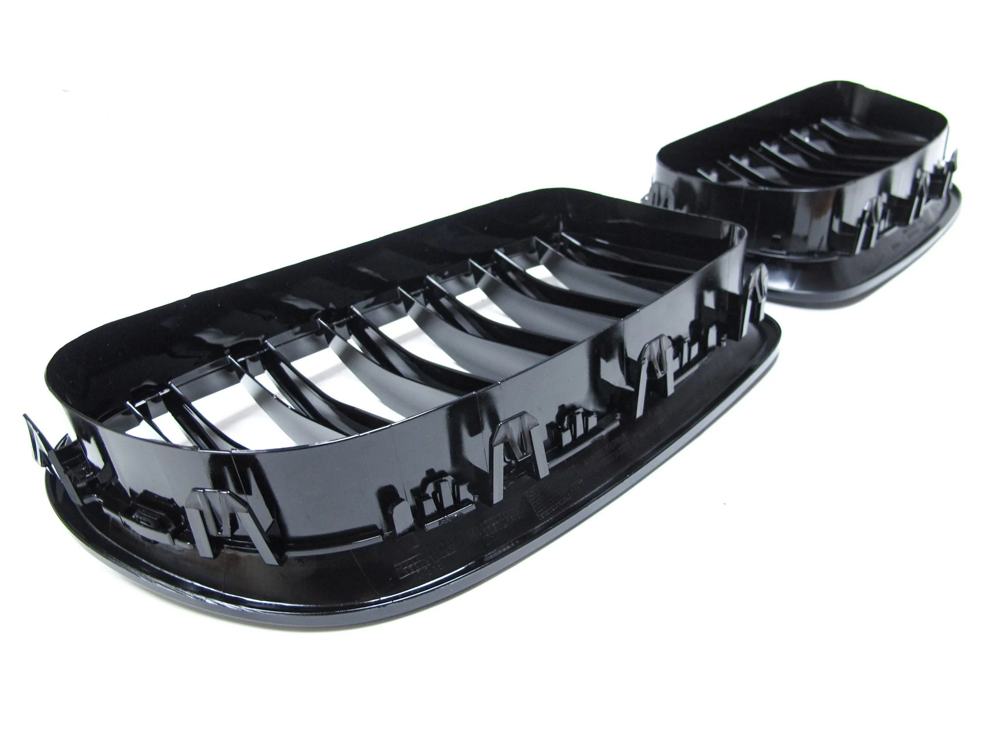 Gloss Black Front Kidney Grille For BMW 5-Series F10 F11 Sedan 2010-2016 - Image 9
