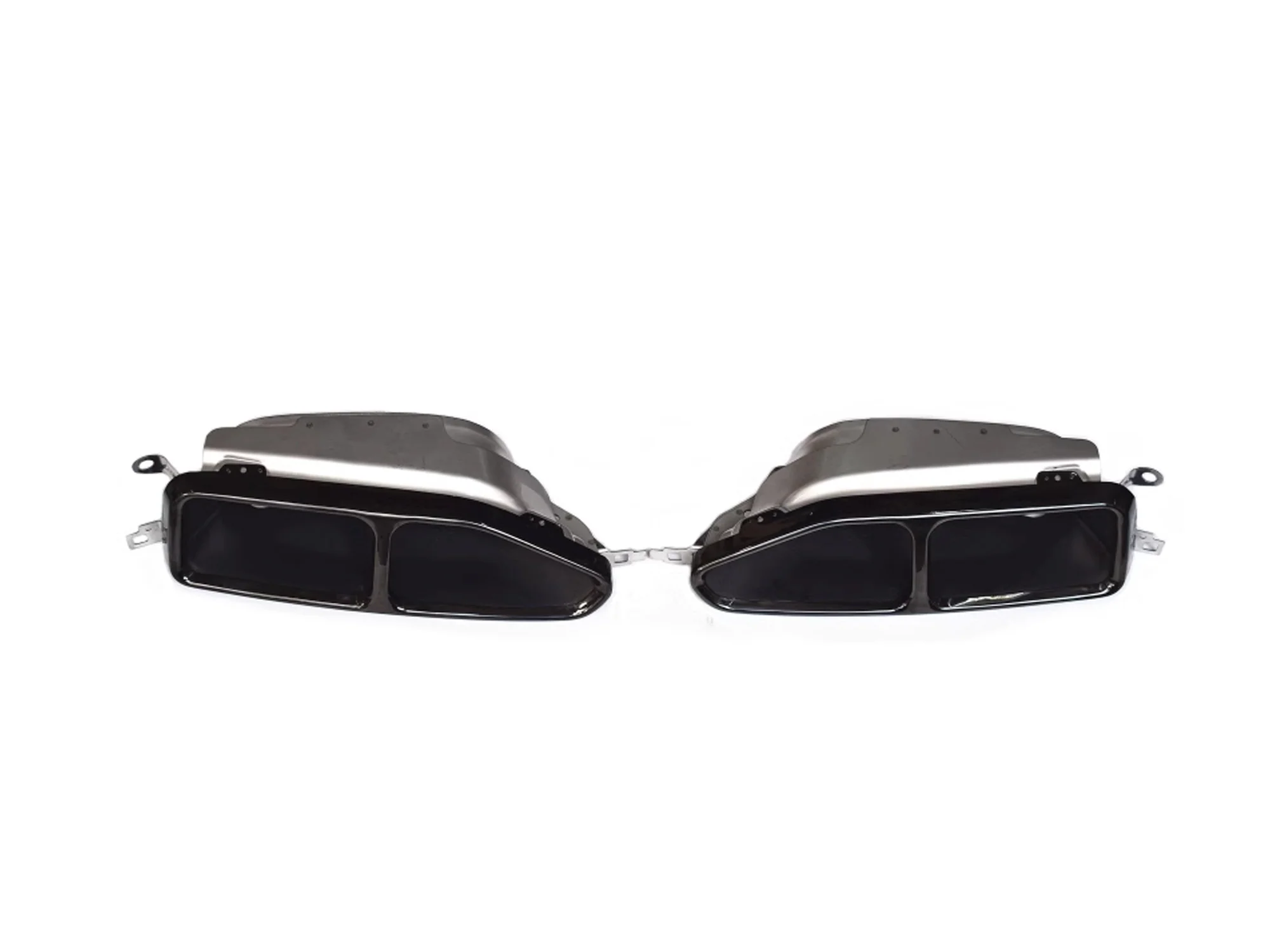 Gloss Black Exhaust Tips Replacement for BMW G11 G12 7 Series M Sport 2016-2019 - Image 5