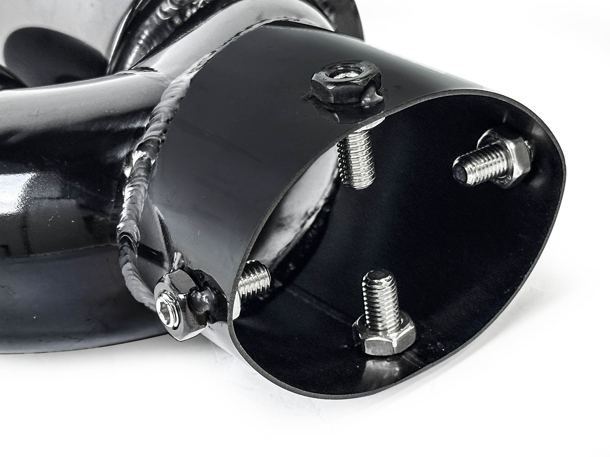 Gloss Black Exhaust Tips Tailpipe for BMW G23 M440i G20 M340i G42 M240i 2019-2026 - Image 12