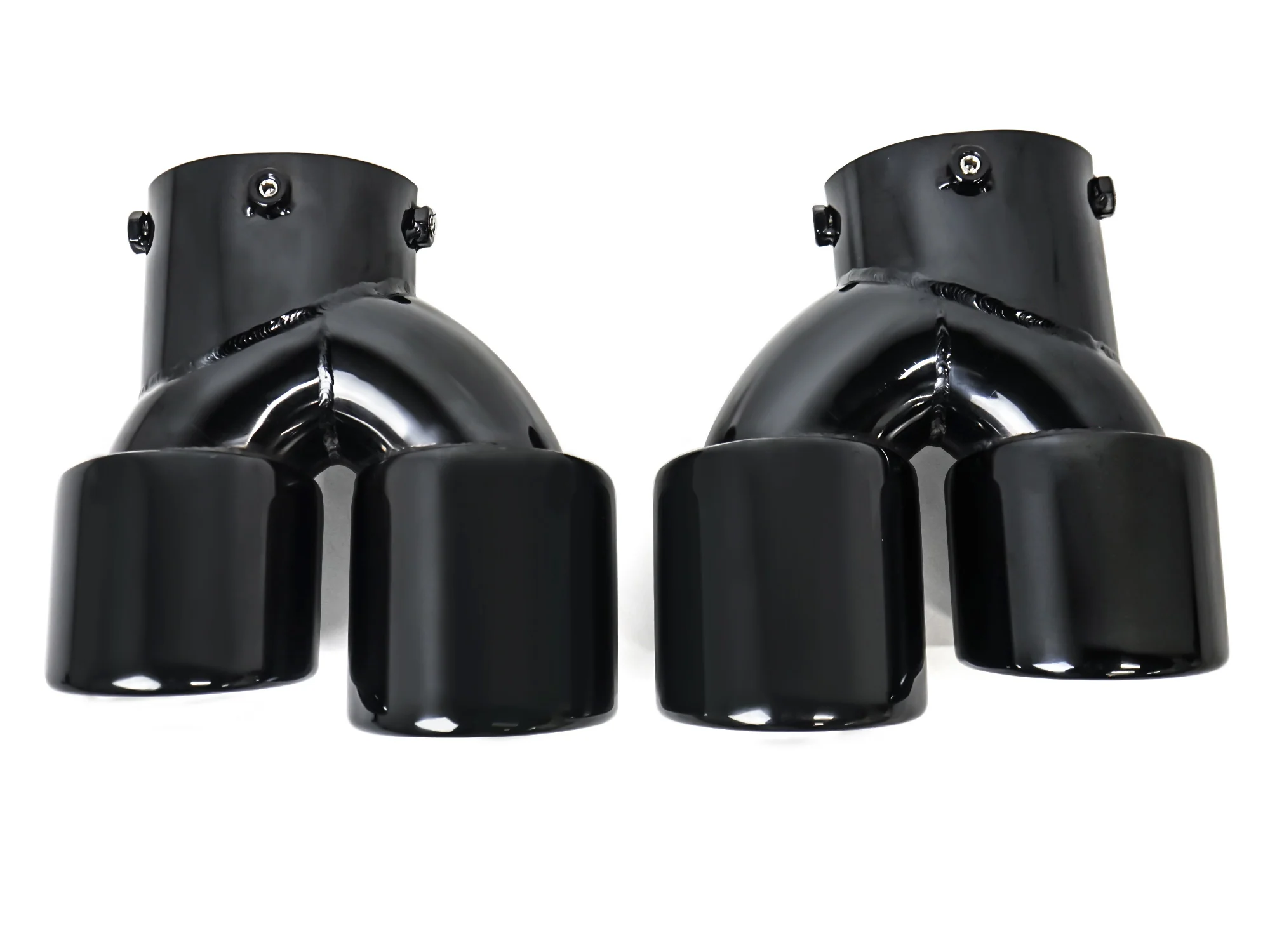 Gloss Black Exhaust Tips Tailpipe for BMW G23 M440i G20 M340i G42 M240i 2019-2026 - Image 4