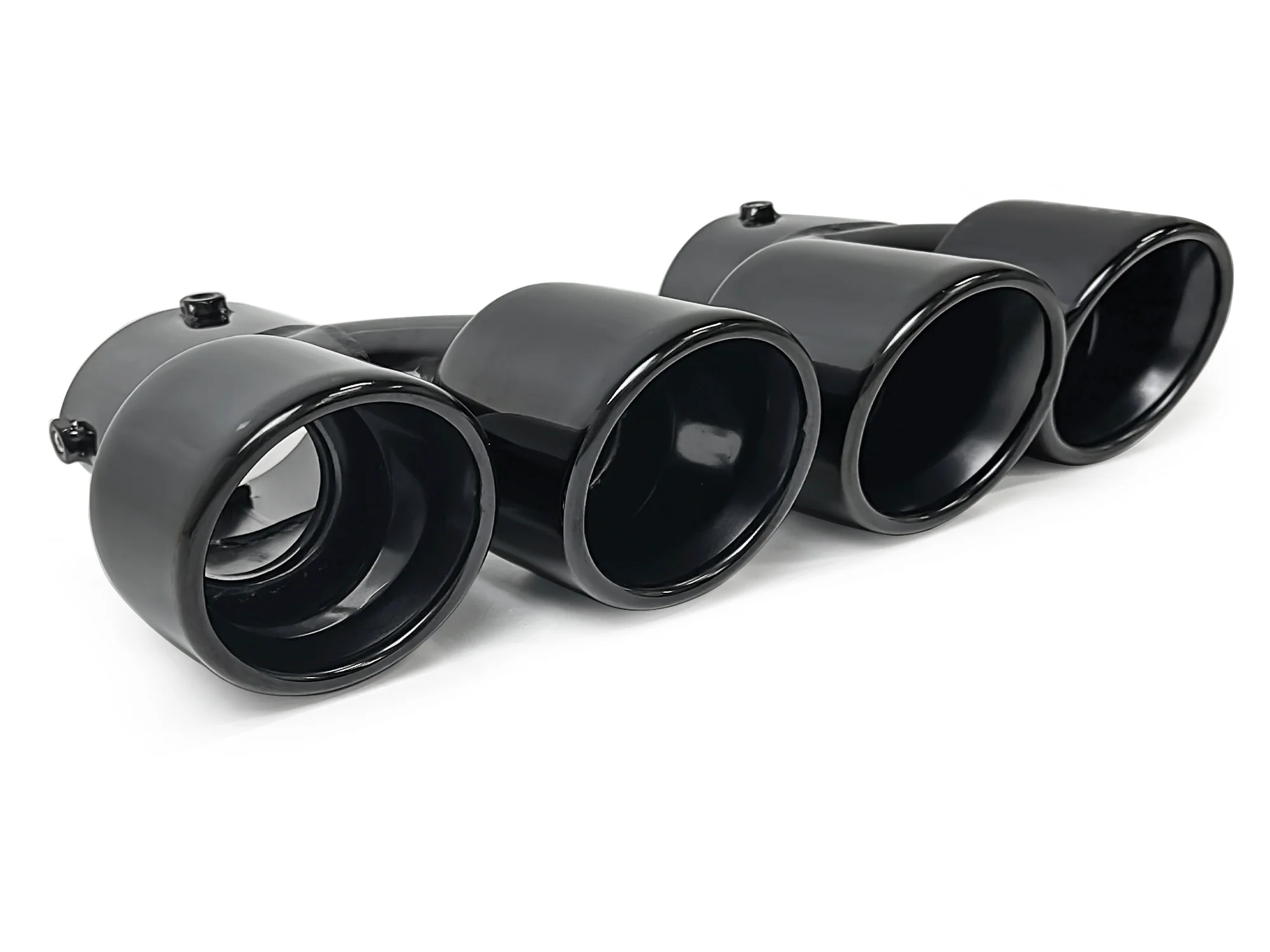 Gloss Black Exhaust Tips Tailpipe for BMW G23 M440i G20 M340i G42 M240i 2019-2026 - Image 6