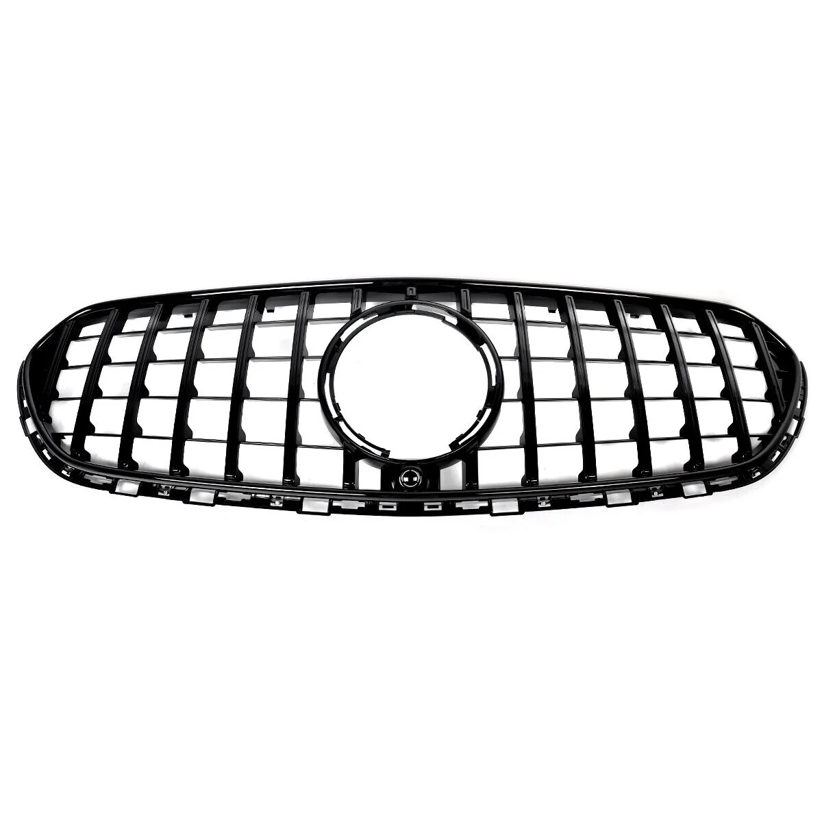 Gloss Black Front Bumper Grill For Mercedes GLC X254 C254 GLC300 GLC350 GLC400 Non-AMG 2023-2026 - Image 13