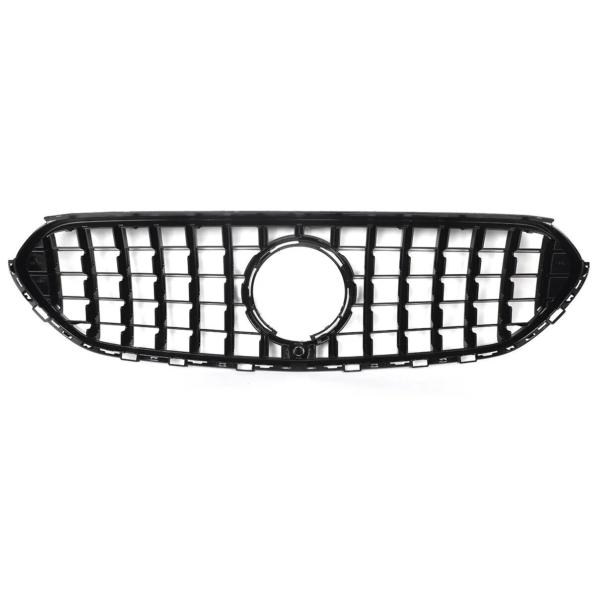 Gloss Black Front Bumper Grill For Mercedes GLC X254 C254 GLC300 GLC350 GLC400 Non-AMG 2023-2026 - Image 7