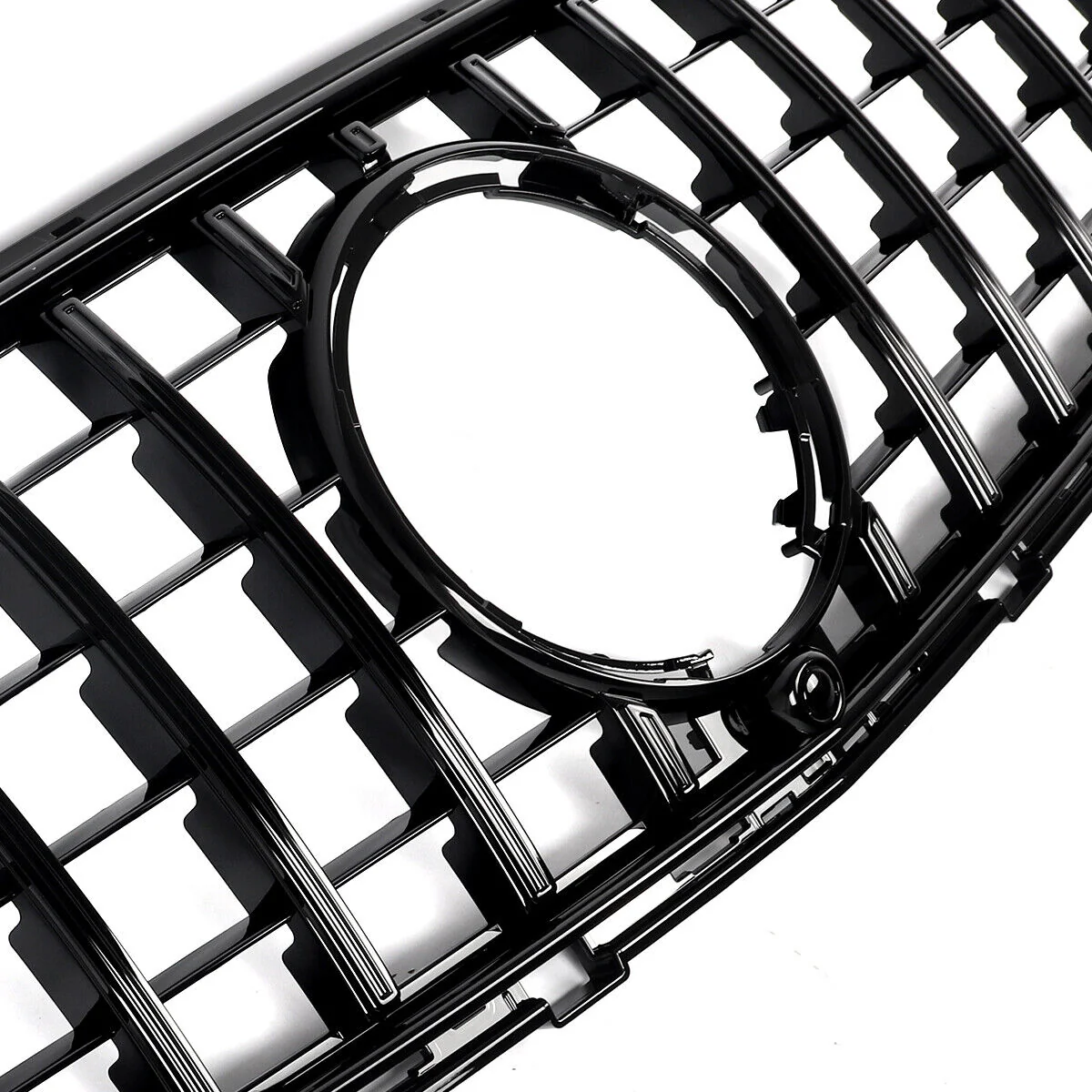 Gloss Black Front Bumper Grille For Mercedes X254 C254 GLC GLC300 AMG Line 2023-2026 - Image 14
