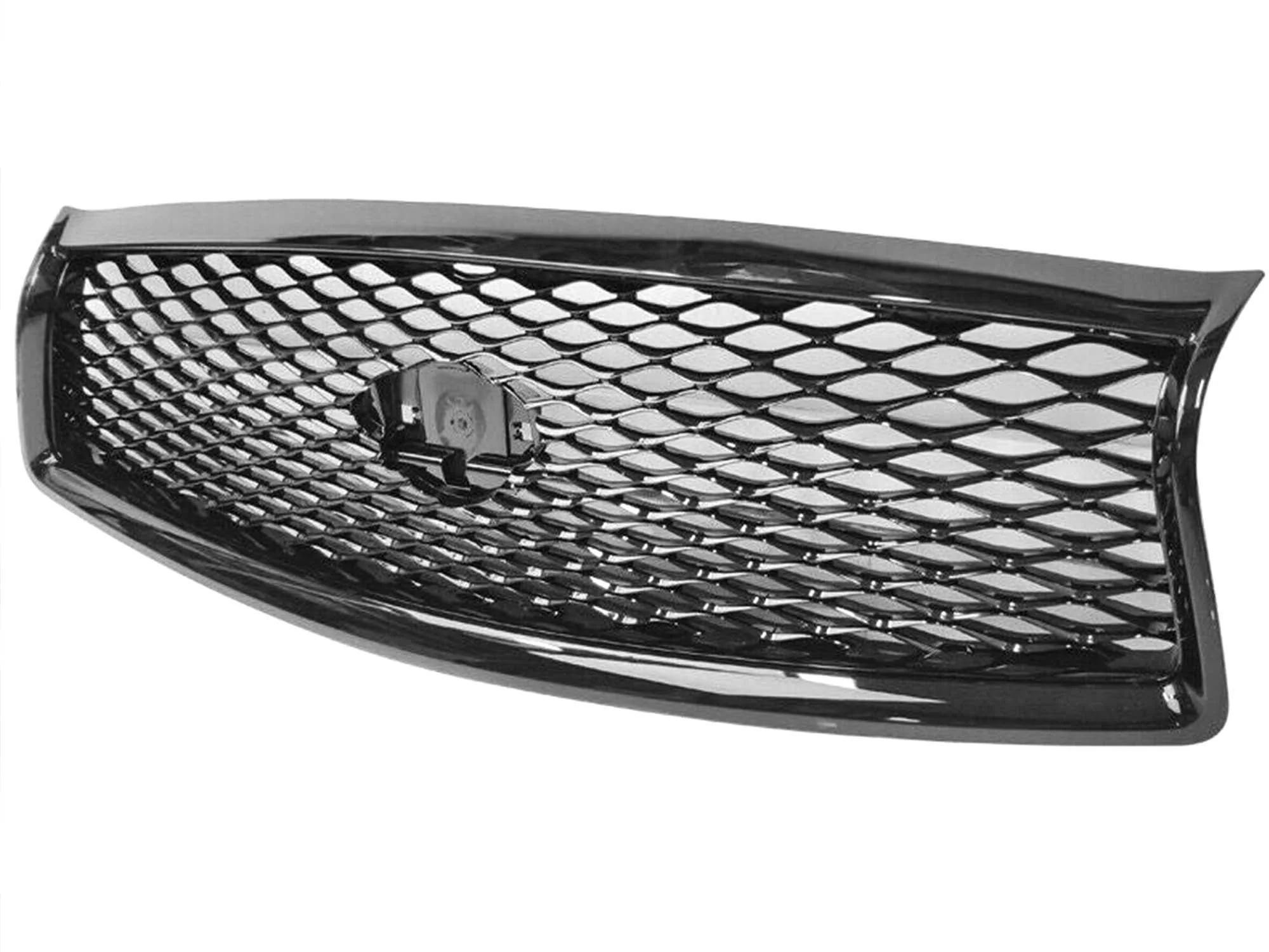 Gloss Black Front Bumper Grill Honeycomb for Infiniti Q50 2014-2017 - Image 13