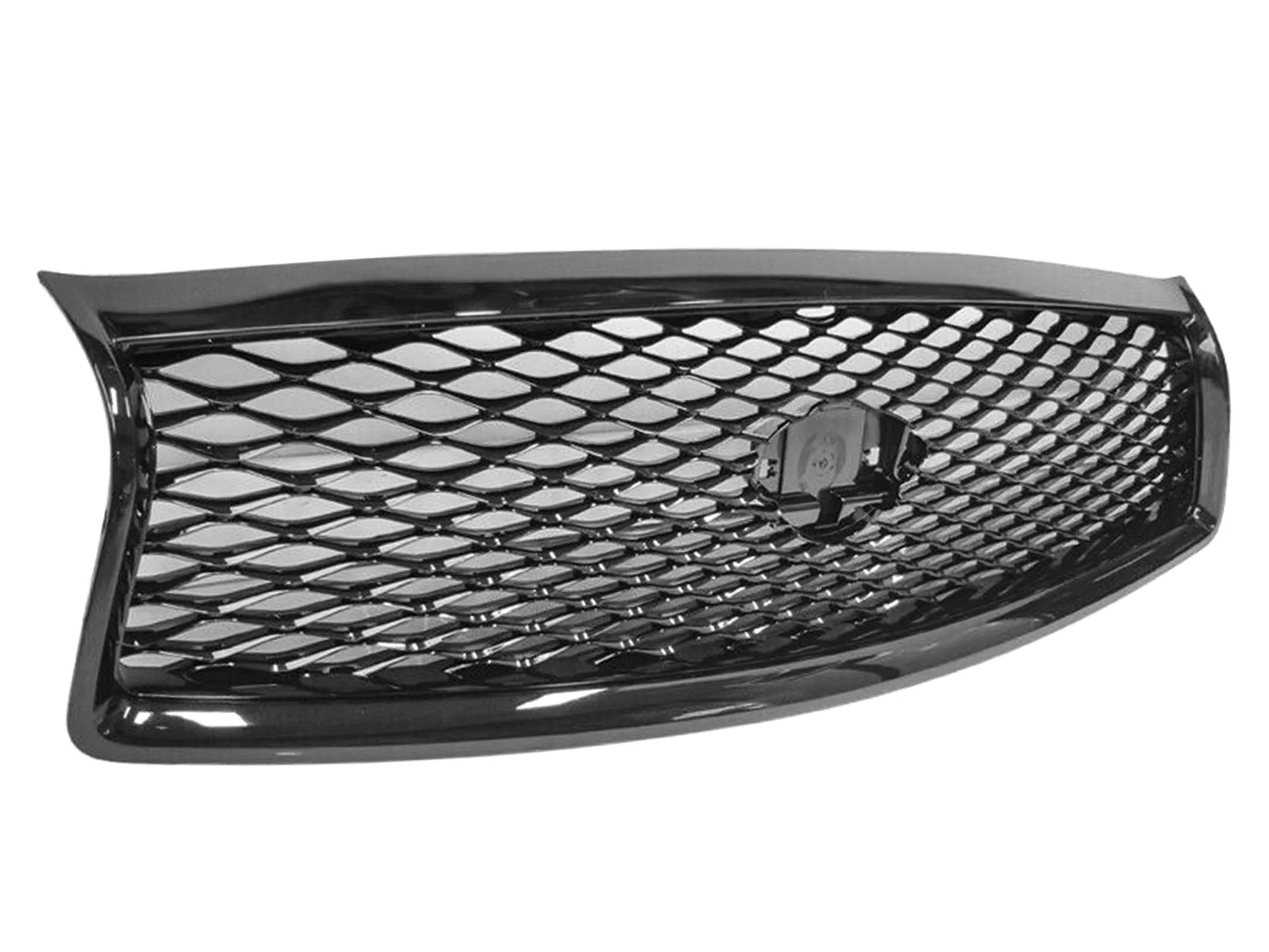 Gloss Black Front Bumper Grill Honeycomb for Infiniti Q50 2014-2017 - Image 15