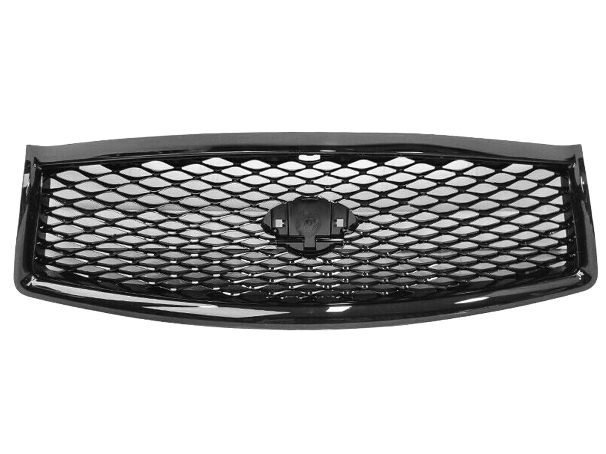 Gloss Black Front Bumper Grill Honeycomb for Infiniti Q50 2014-2017 - Image 2