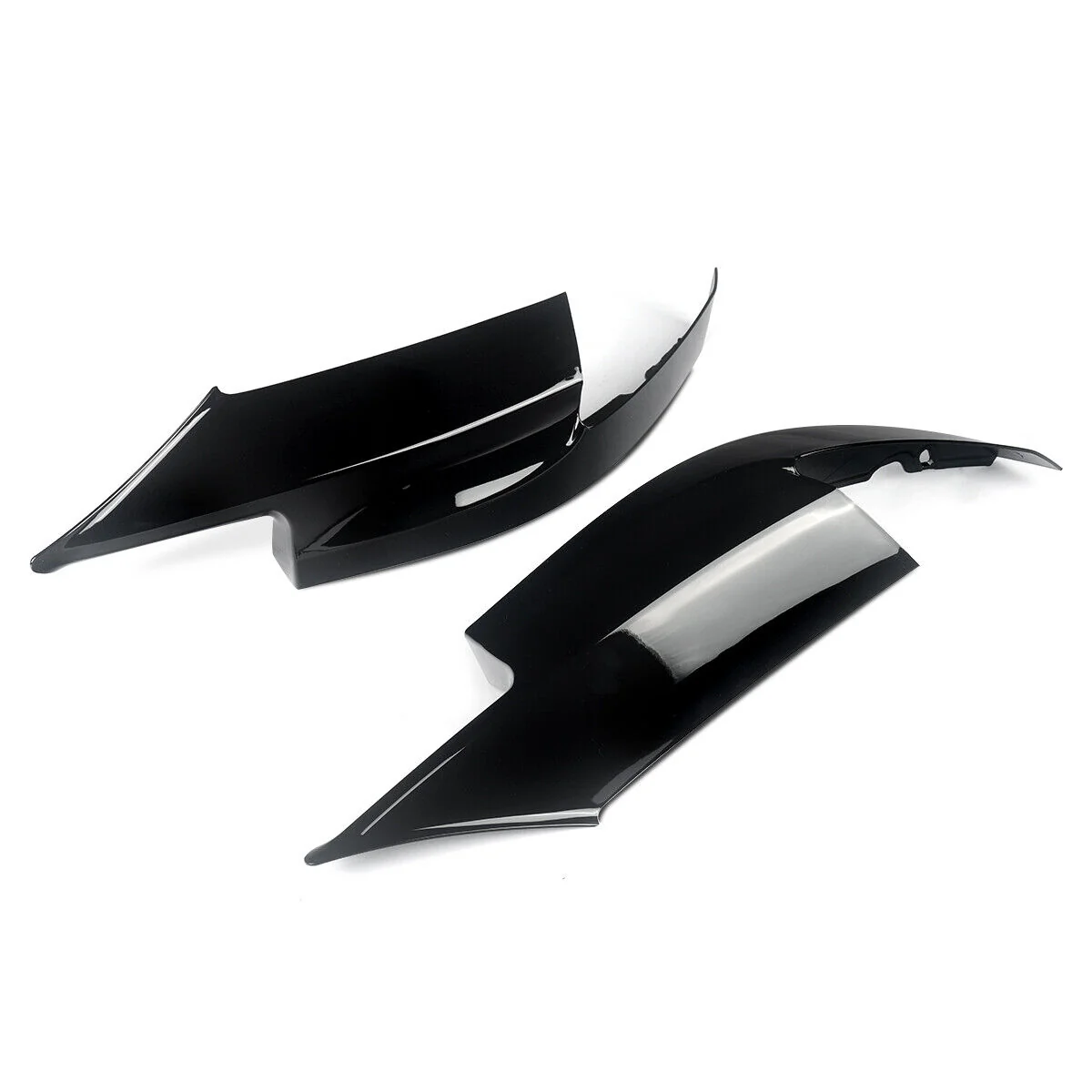 Gloss Black Front Bumper Lip Corner Splitter For BMW F10 M5 2010-2016 - Image 4