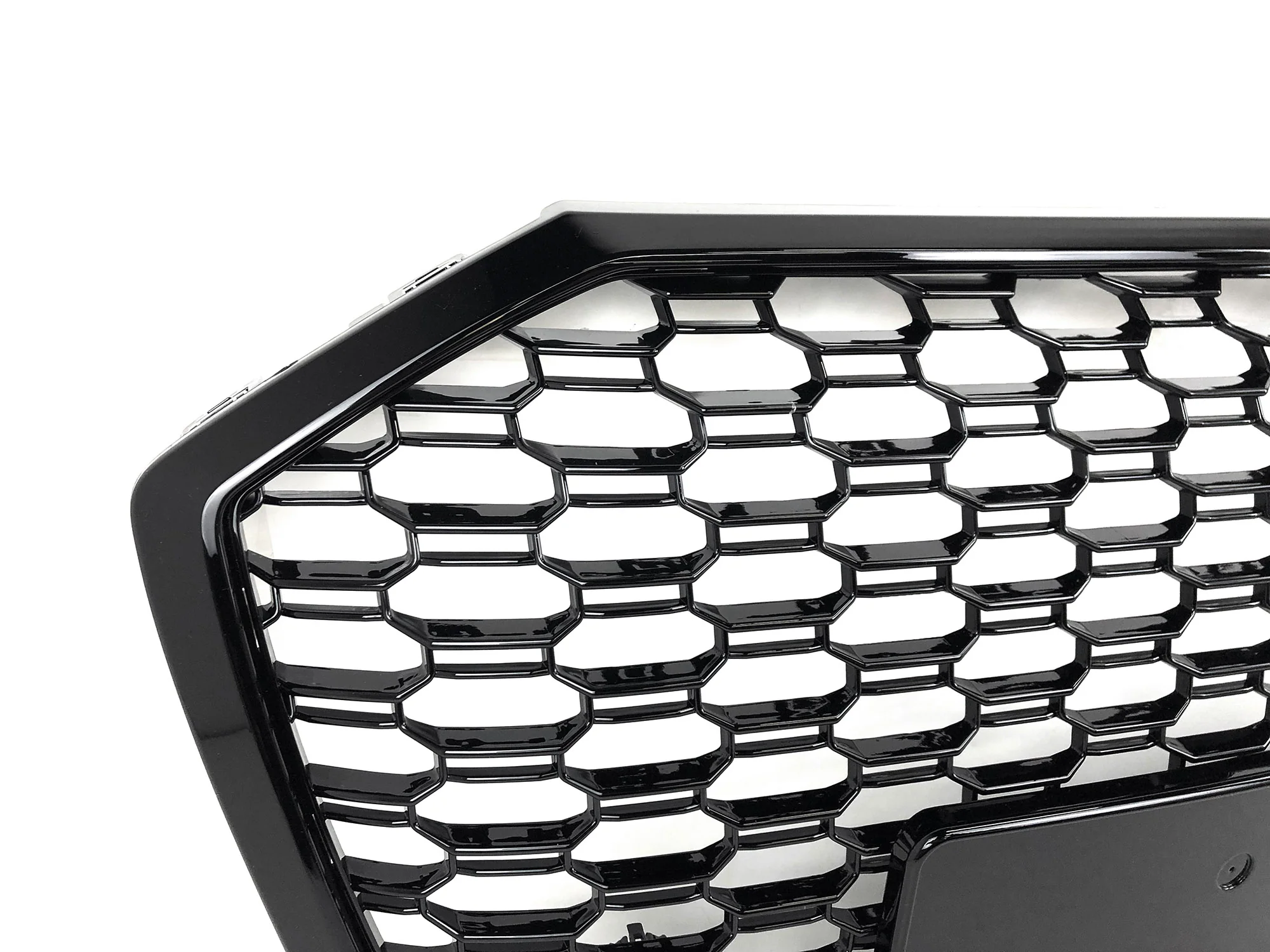 RS6 Style Front Bumper Grille Honeycomb Mesh For Audi A6 S6 C8 2019-2024 - Image 8