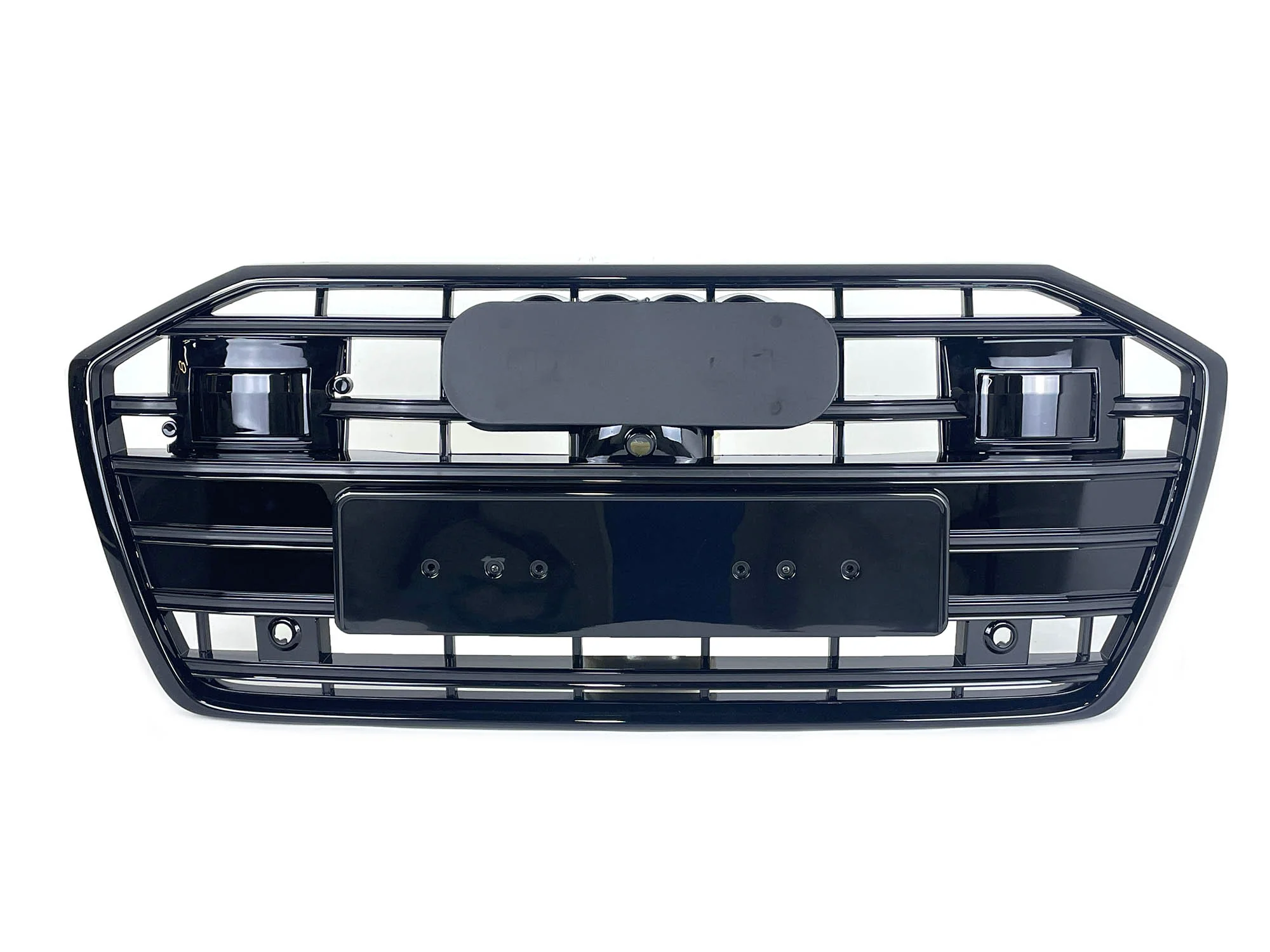 Gloss Black Front Grill for Audi A6 C8 S6 2019-2024 with ACC fg321 - Image 5