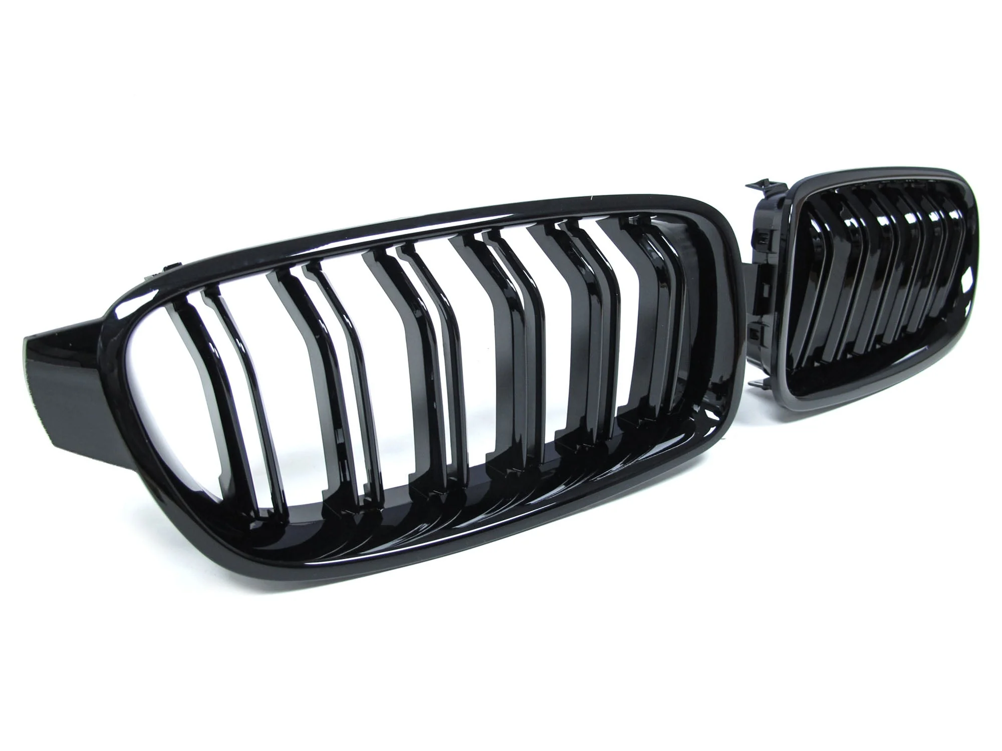 Glossy Black Front Kidney Grille For BMW F30 F31 F35 320i 328i 335i 2012-2018 - Image 8