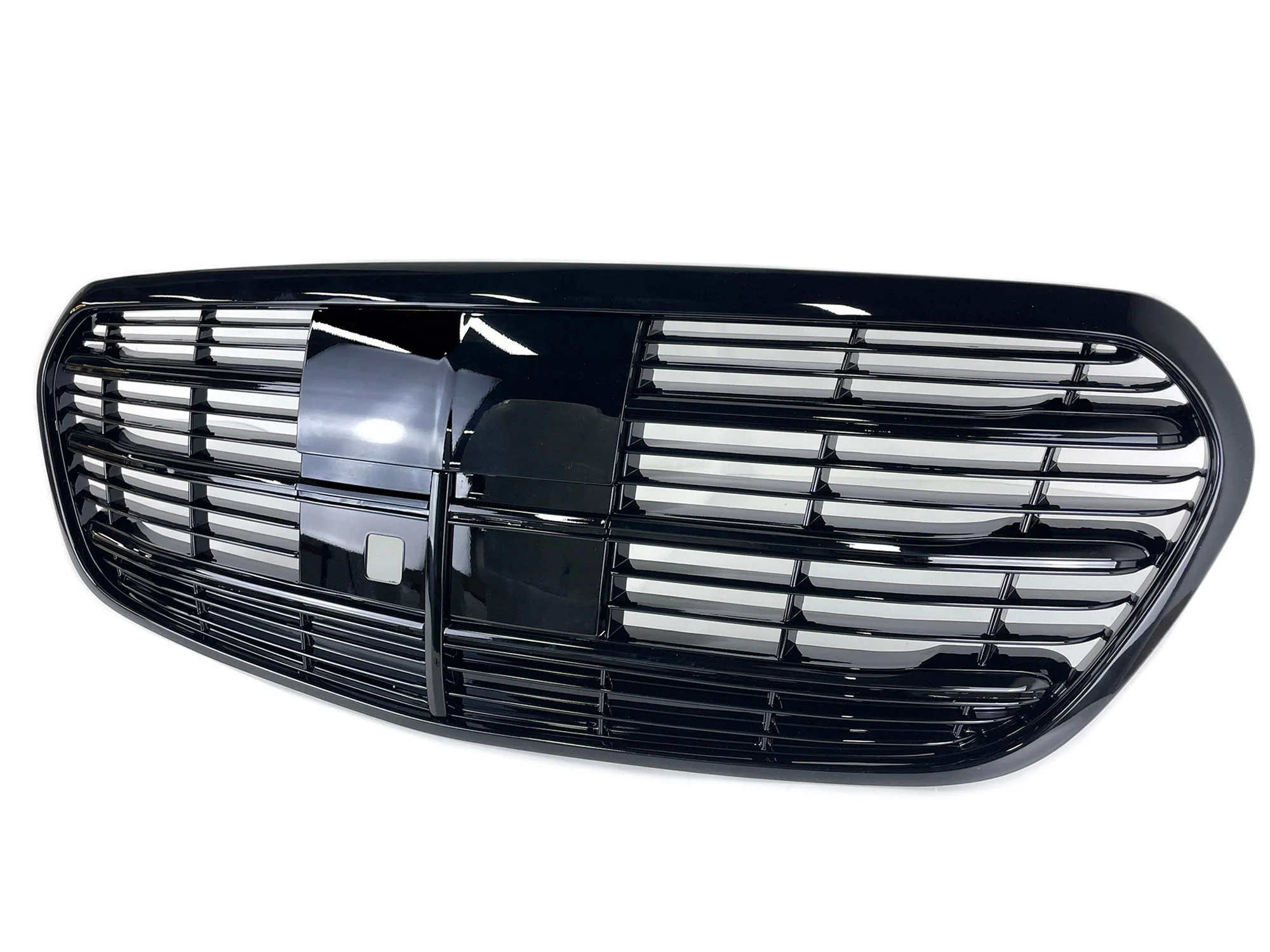 Gloss Black Front Grill Replace for Mercedes W223 S400 S500 S450 S580 2021-2024 - Image 6