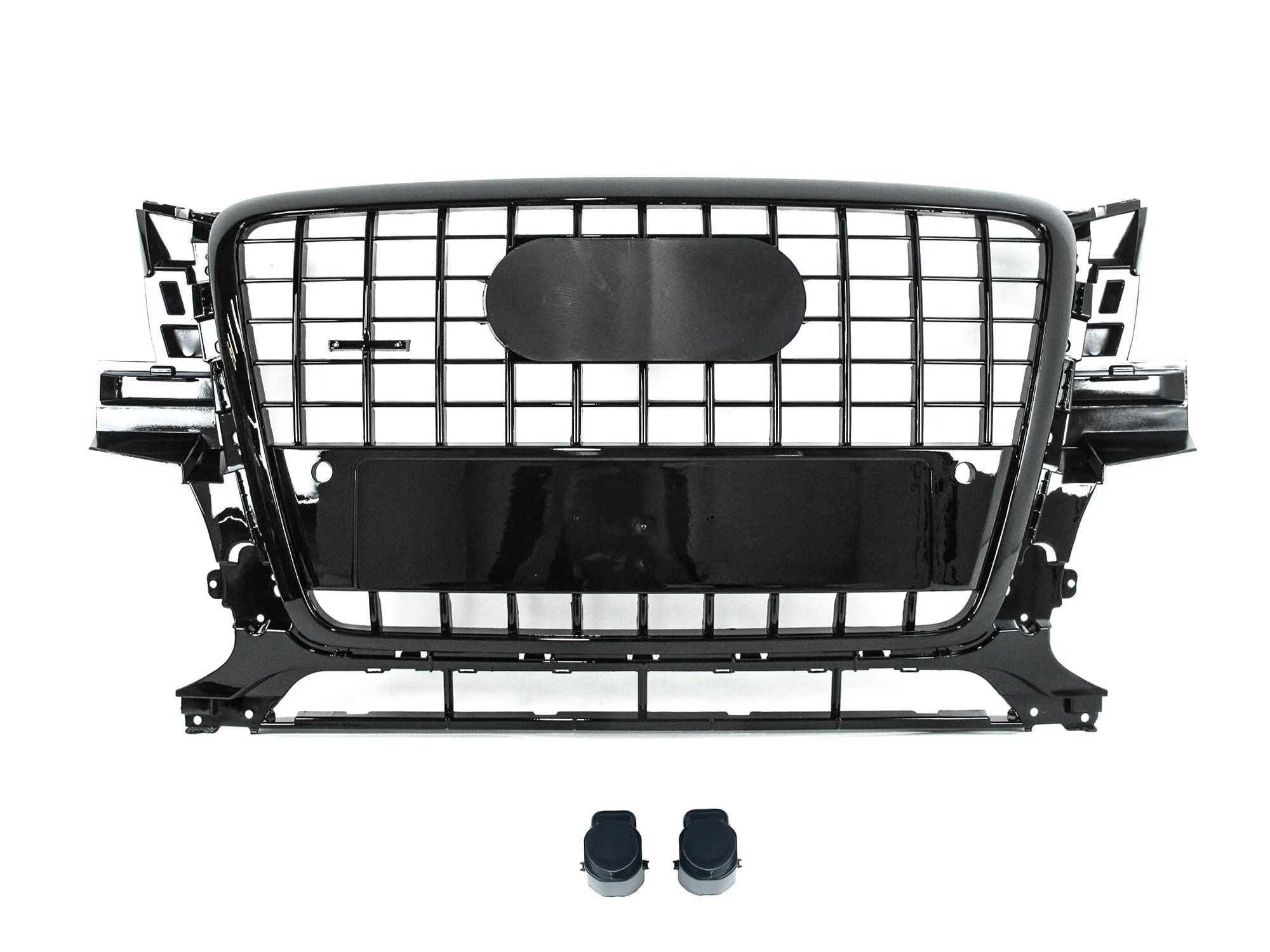 Gloss Black Front Grille for Audi Q5 8R 2009-2011 2012 fg278 - Image 3