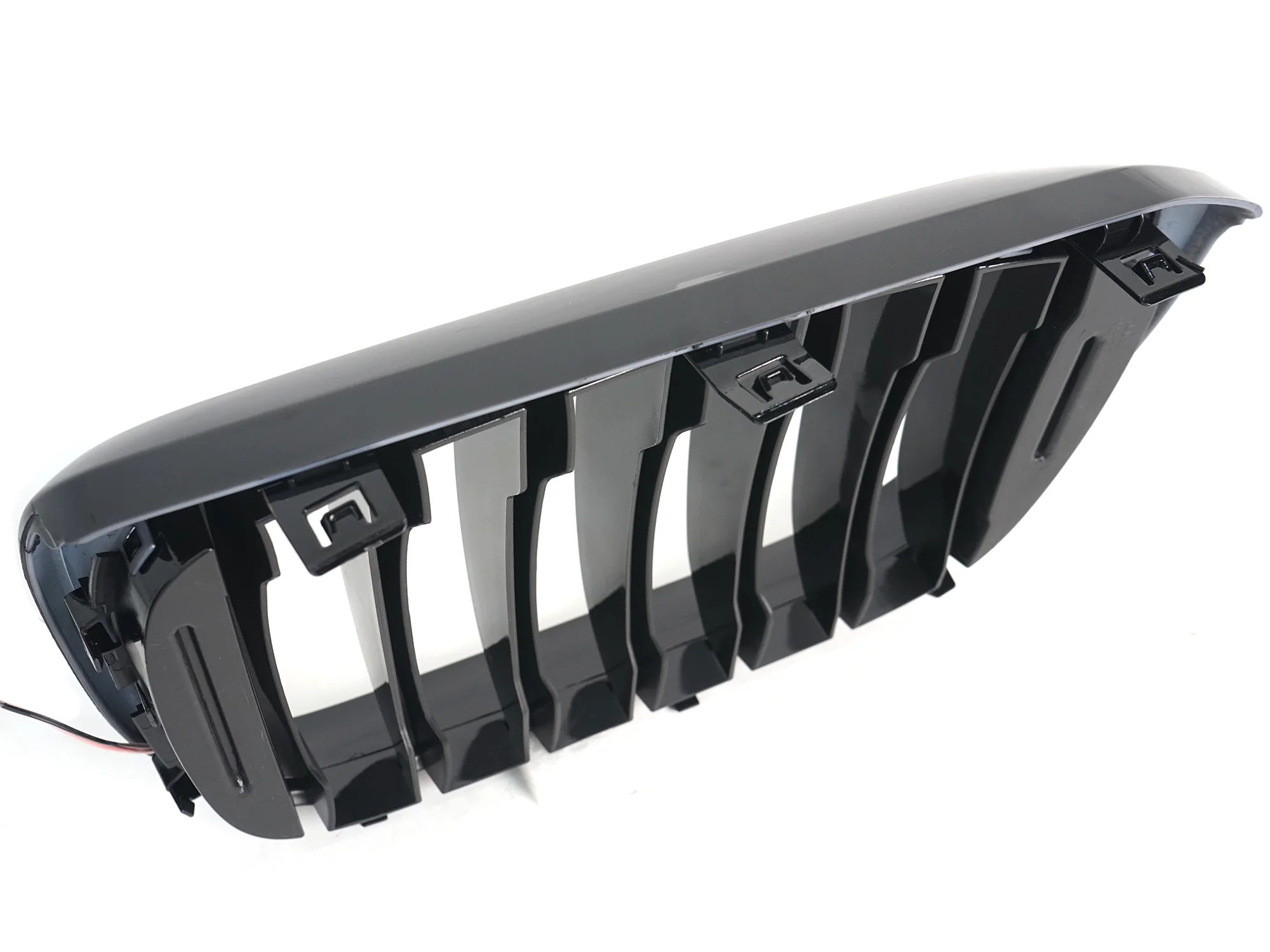 Gloss Black Front Kidney Grill Grille W/ LED Light For 2018-2022 BMW X3 X4 G01 G02 - Image 13