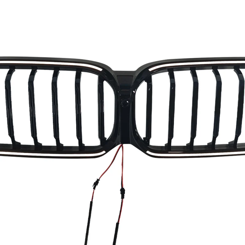 Gloss Black Front Kidney Grille LED Light For 2021-2023 BMW G30 G31 540i 550i - Image 3
