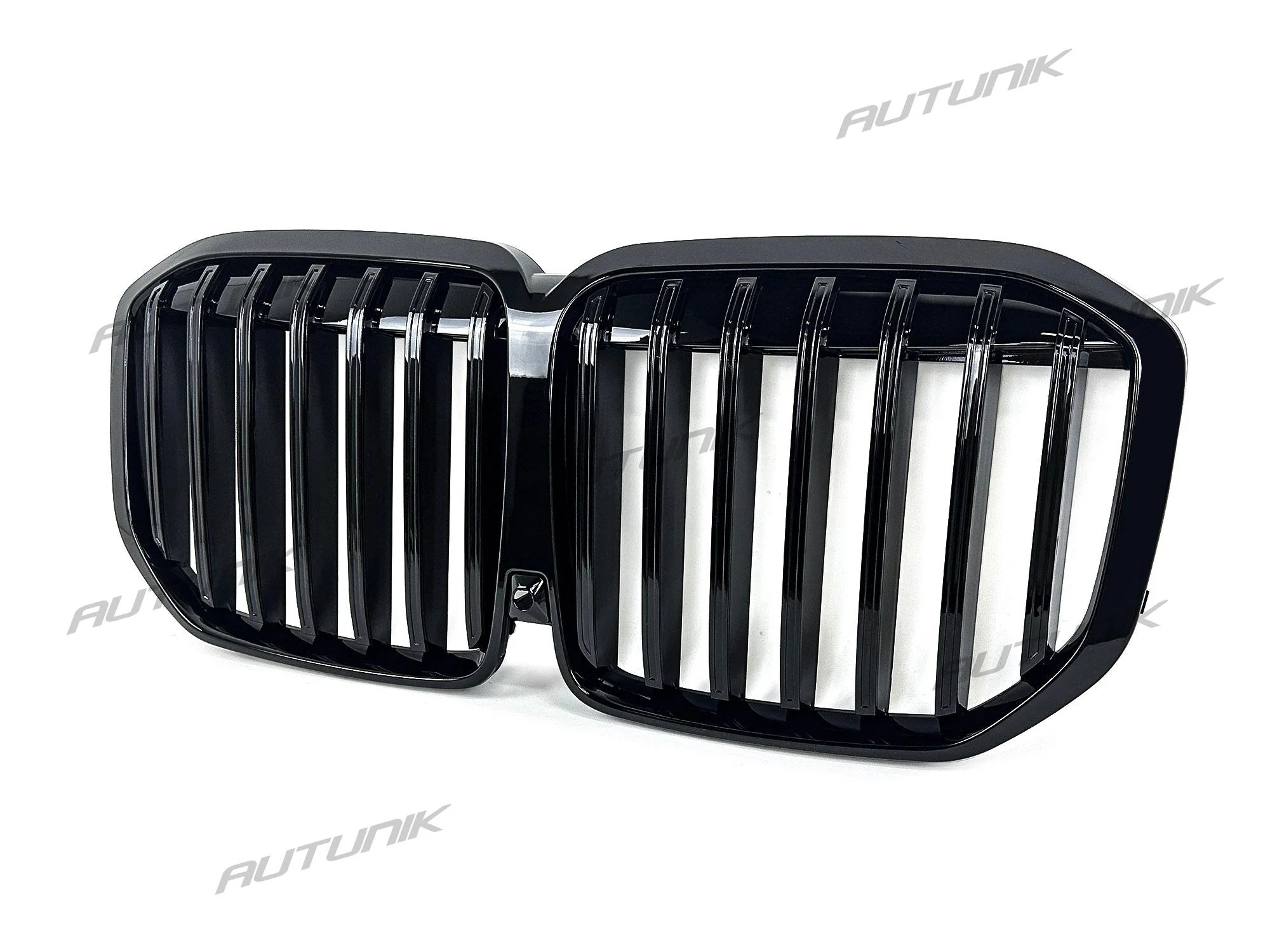 For 2023-2026 BMW G07 X7 Gloss Black Front Kidney Grille Single Line - Image 6