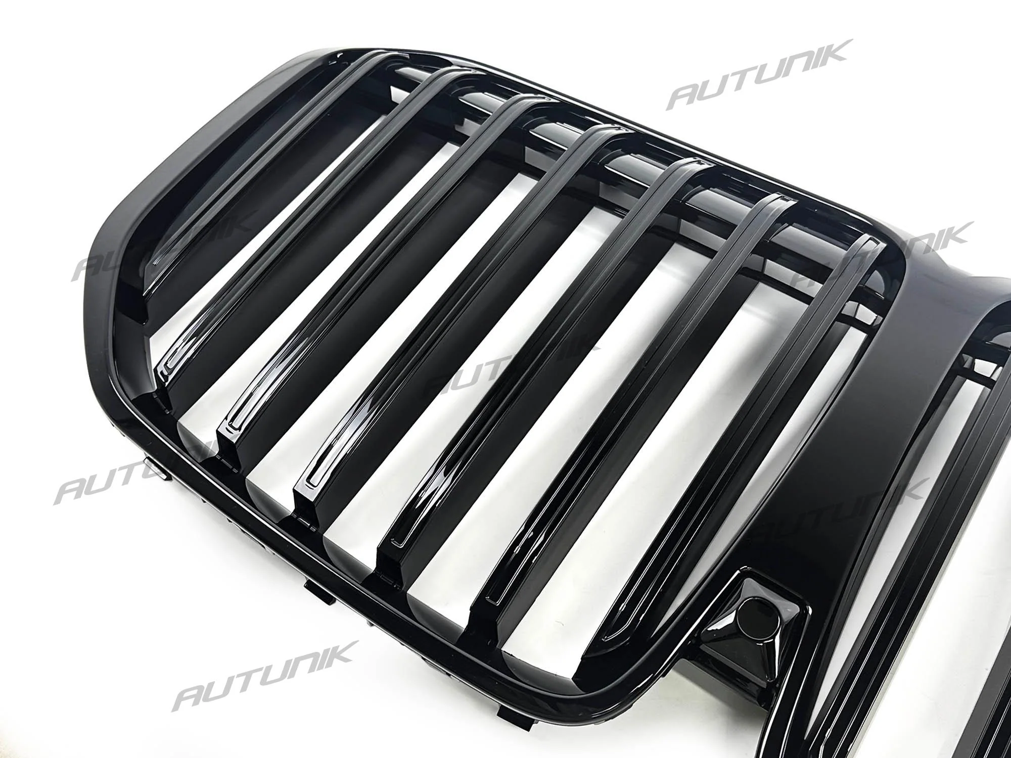 For 2023-2026 BMW G07 X7 Gloss Black Front Kidney Grille Single Line - Image 8