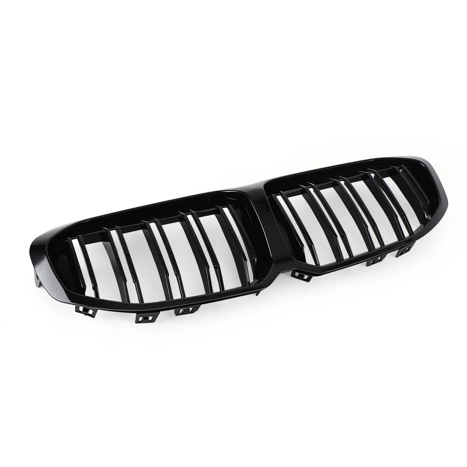Gloss Black Front Kidney Hood Grille For BMW F40 1-Series 2020-2024 - Image 10