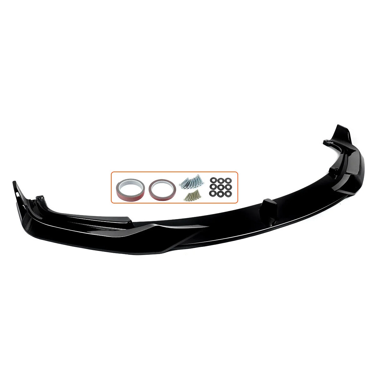 Gloss Black Front Lip Bumper Splitter For BMW 8 Series G14 G15 G16 M-Sport 2020-2024 - Image 3