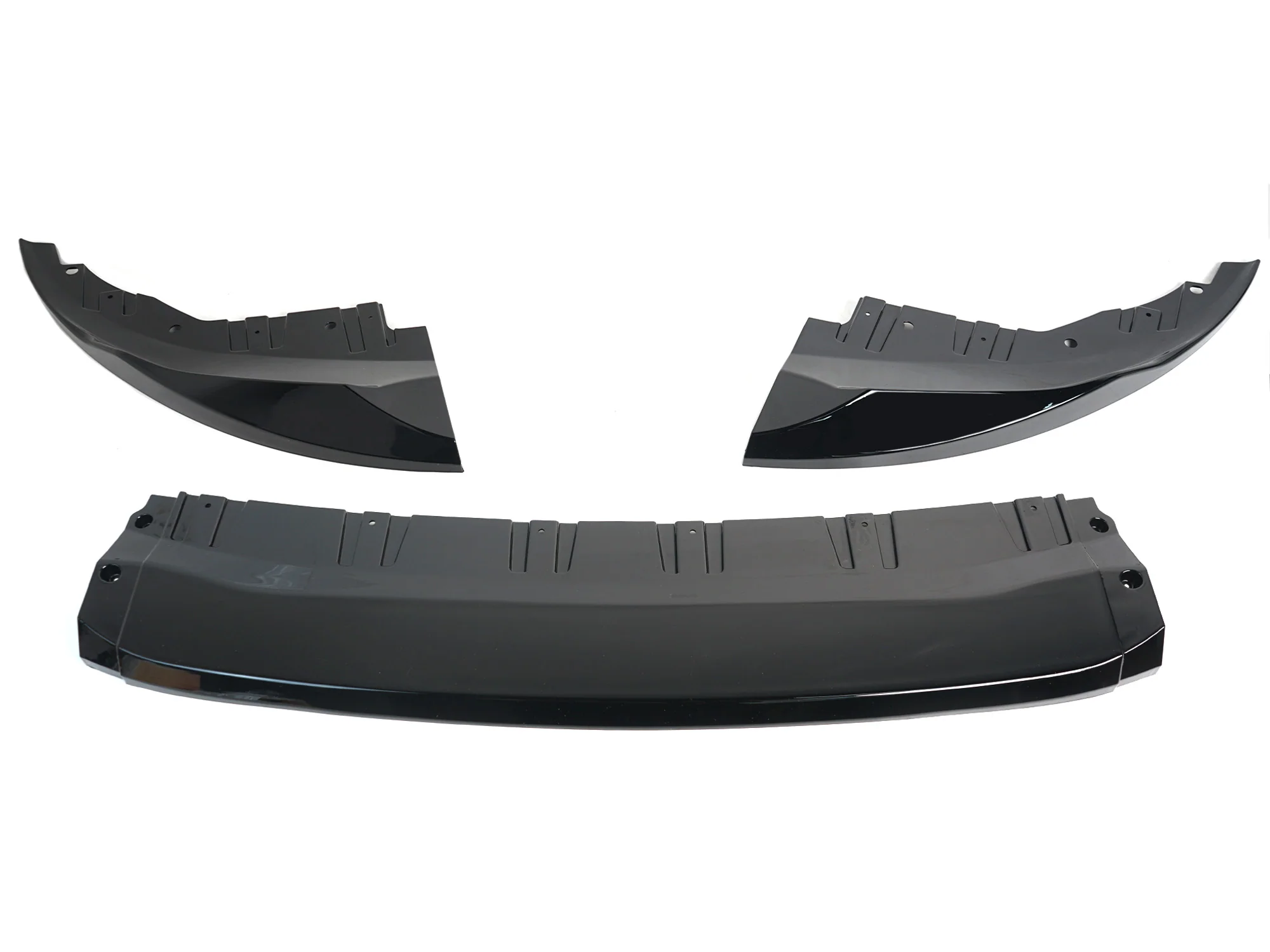 Gloss Black Front Lip Spoiler for BMW G26 4 Series Gran Coupe M Sport 2021-2026 - Image 5