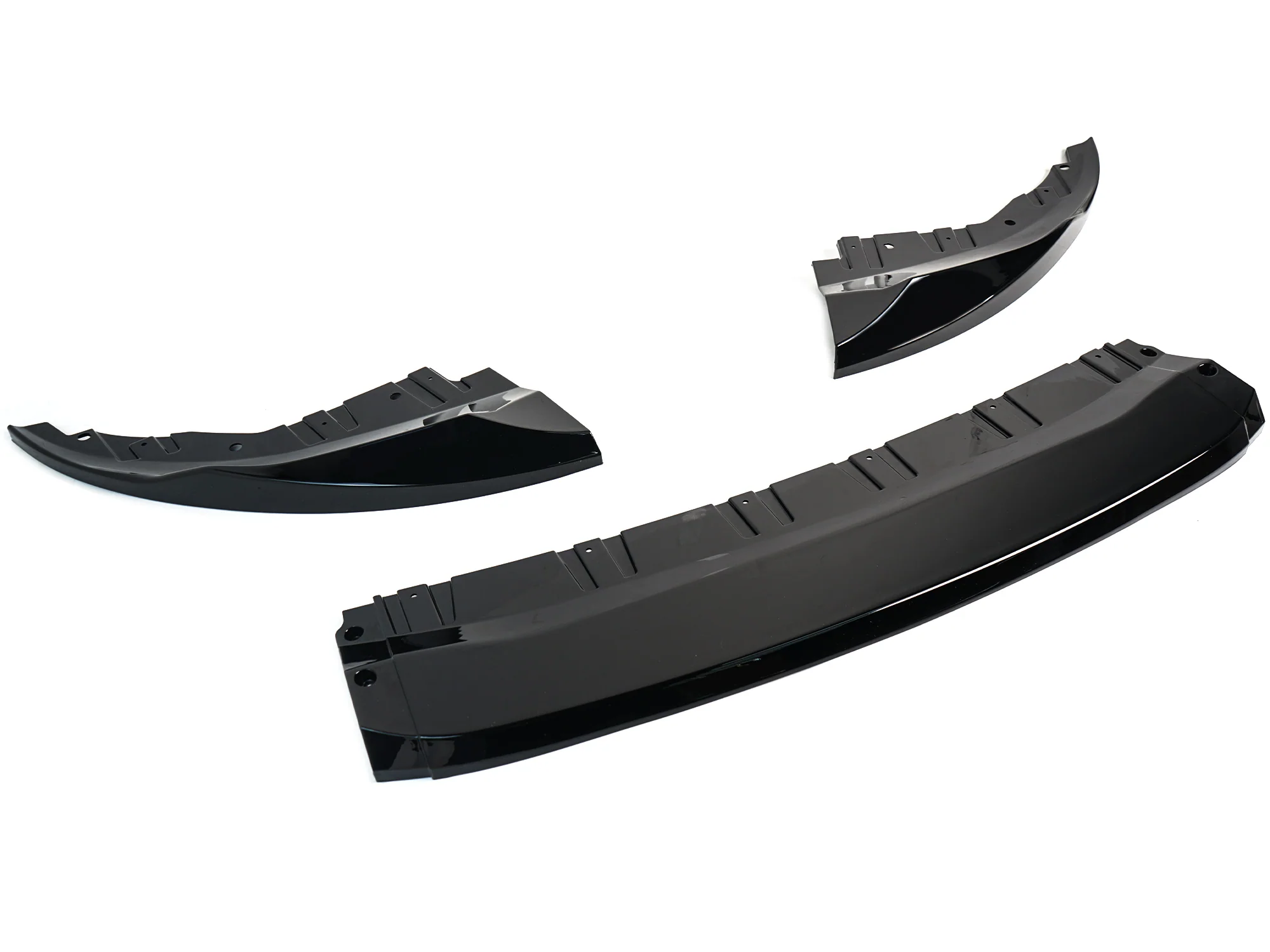 Gloss Black Front Lip Spoiler for BMW G26 4 Series Gran Coupe M Sport 2021-2026 - Image 6
