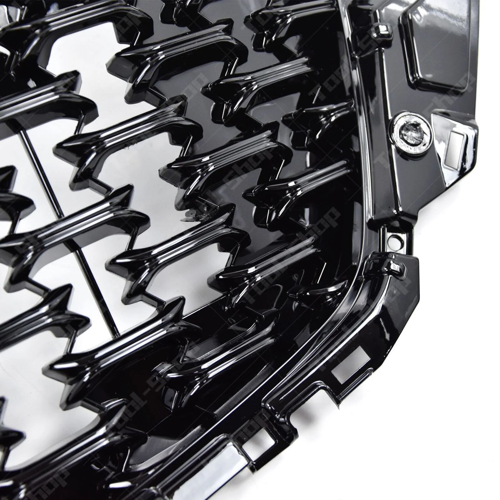 Front Grille/Front Grille Molding Trim For Mazda CX5 CX-5 2022-2023 Gloss Black - Image 10