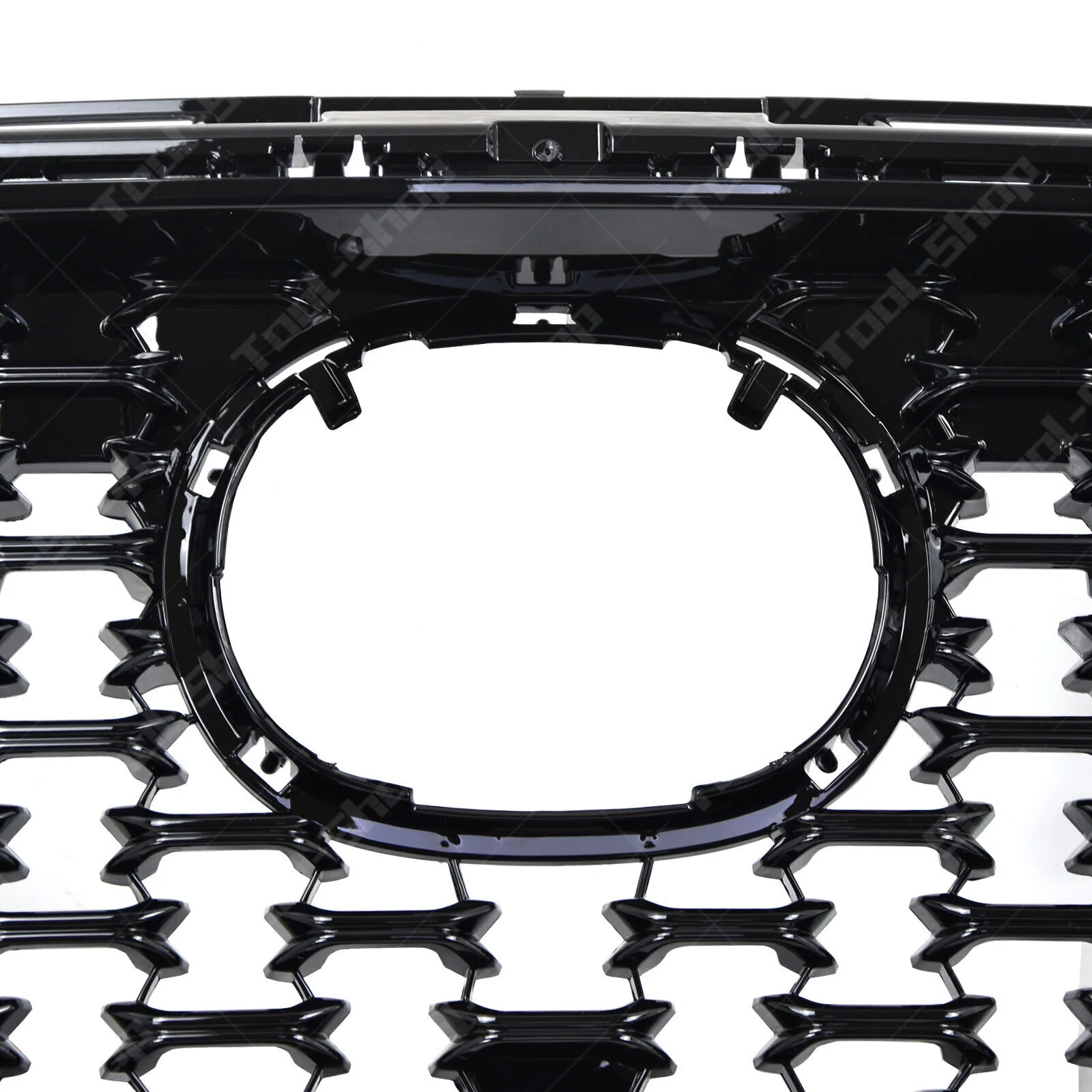Front Grille/Front Grille Molding Trim For Mazda CX5 CX-5 2022-2023 Gloss Black - Image 6