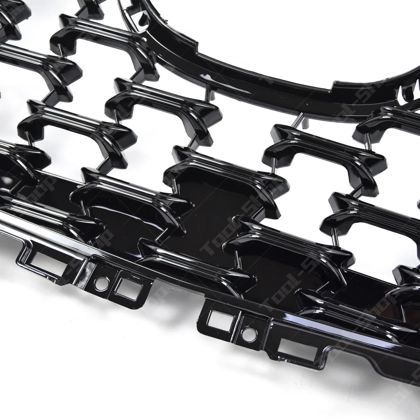 Front Grille/Front Grille Molding Trim For Mazda CX5 CX-5 2022-2023 Gloss Black - Image 8