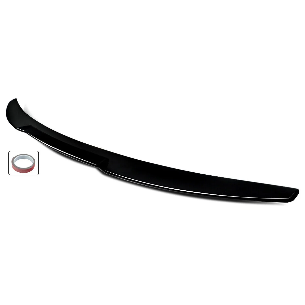 Gloss Black Rear Trunk Spoiler for Audi A3 8V S3 RS3 2015-2021 - Image 4