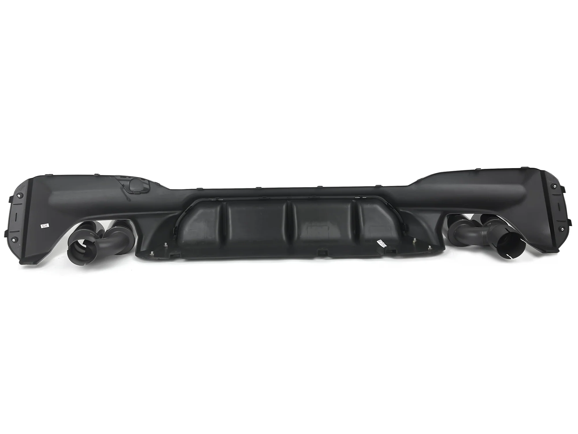 Gloss Black M5 Style Rear Diffuser + Exhaust Tips For BMW G30 540i M-Sport 2017-2023 - Image 6