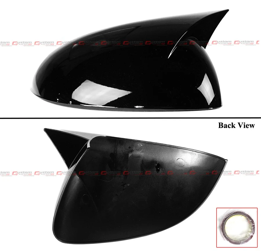 Gloss Black Mirror Cover Cap Overlay For 2021-2026 Mercedes Benz EQE EQS CLE GLC S E Class W223 V295 V297 - Image 3