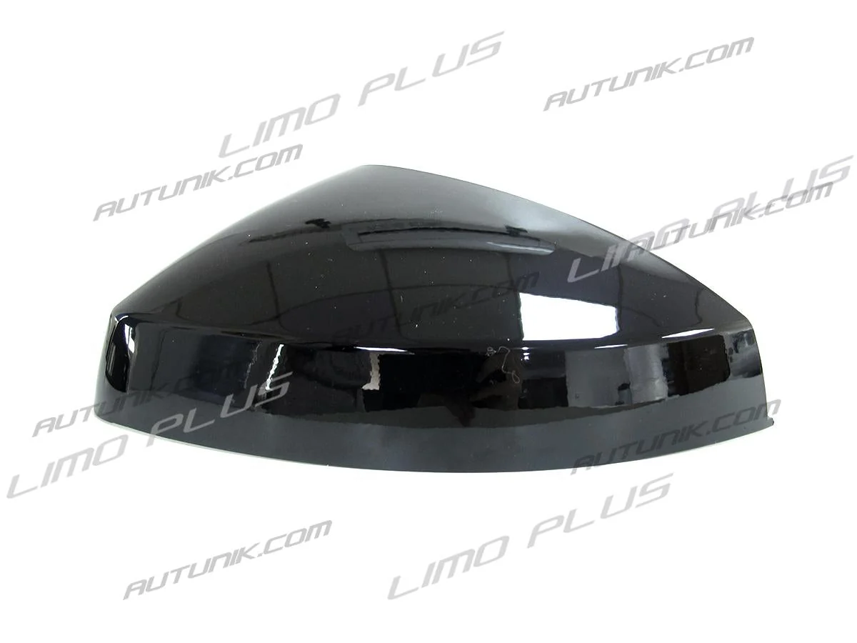 2x For AUDI A3 8V S3 RS3 With Lane Assist Gloss Black Side Mirror Cover Caps Replacement - Image 9