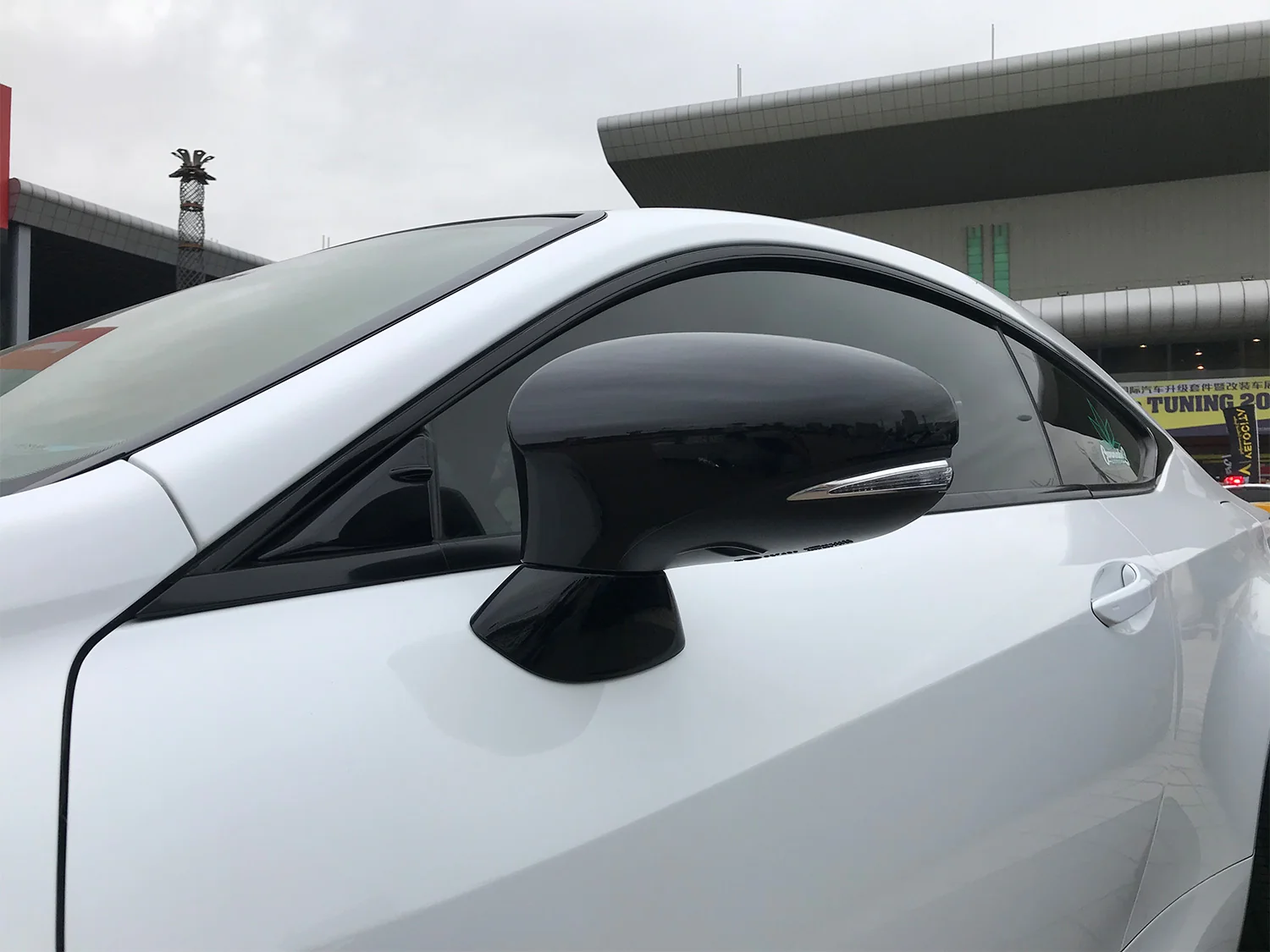 Replacement for Lexus IS ES GS LS CT RC F IS300 IS350 Gloss Black Side Mirror Cover Caps - Image 3