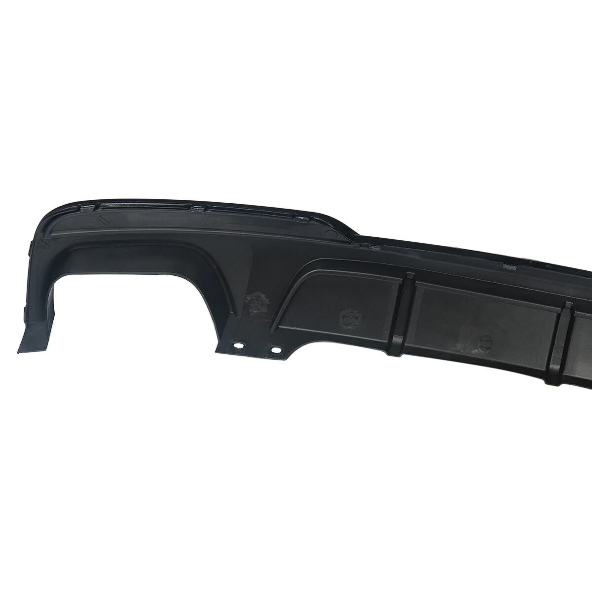 Gloss Black Rear Bumper Diffuser Splitter For BMW F10 5 Series 530i 550i 2011-2016 - Image 10