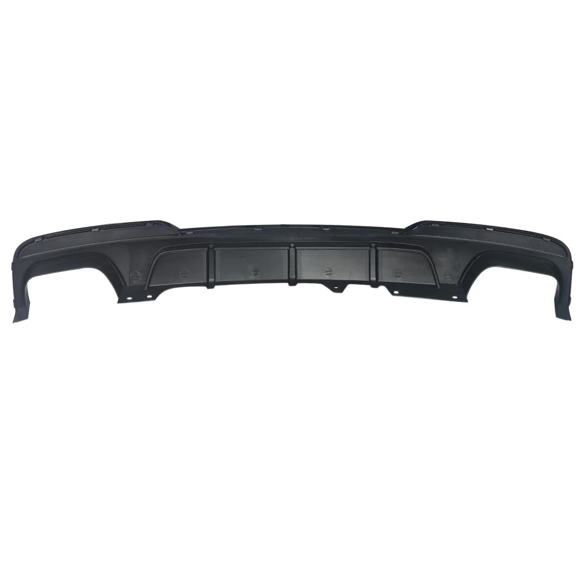 Gloss Black Rear Bumper Diffuser Splitter For BMW F10 5 Series 530i 550i 2011-2016 - Image 11