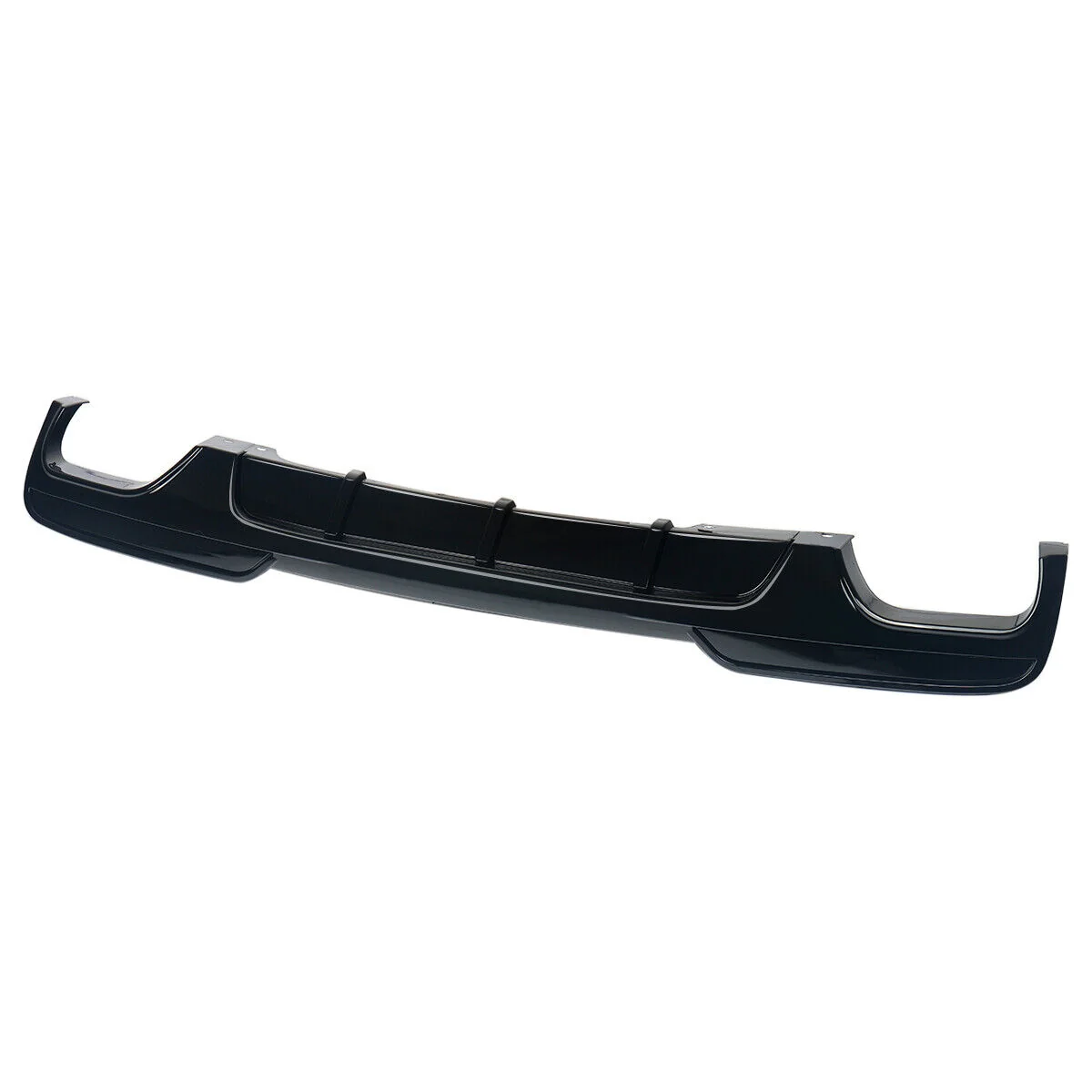 Gloss Black Rear Bumper Diffuser Splitter For BMW F10 5 Series 530i 550i 2011-2016 - Image 12