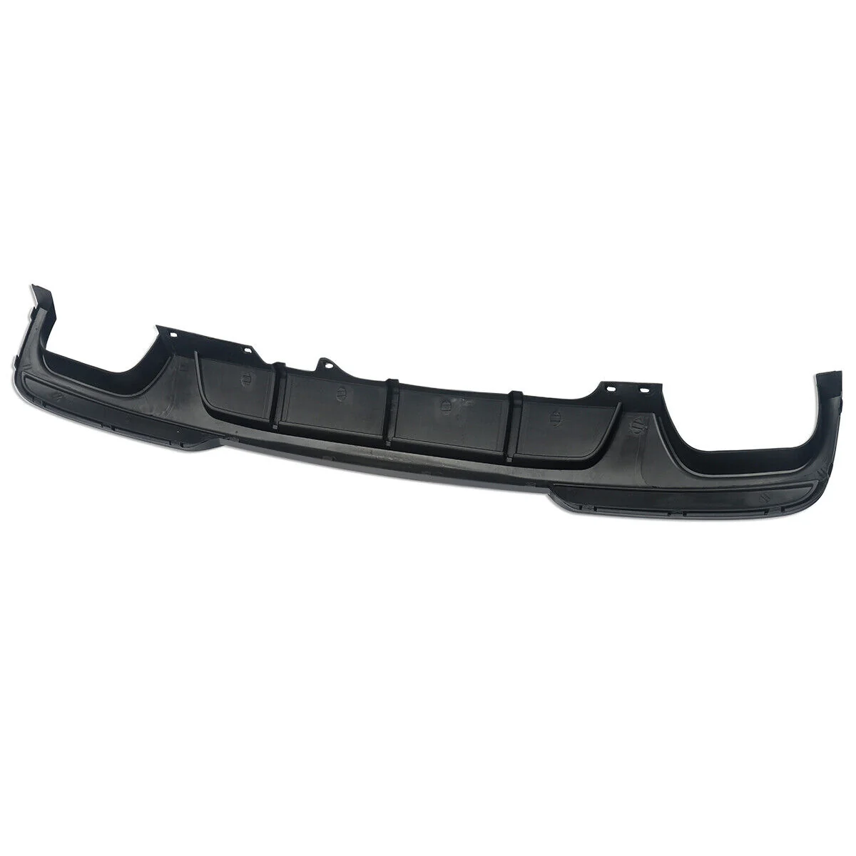 Gloss Black Rear Bumper Diffuser Splitter For BMW F10 5 Series 530i 550i 2011-2016 - Image 6