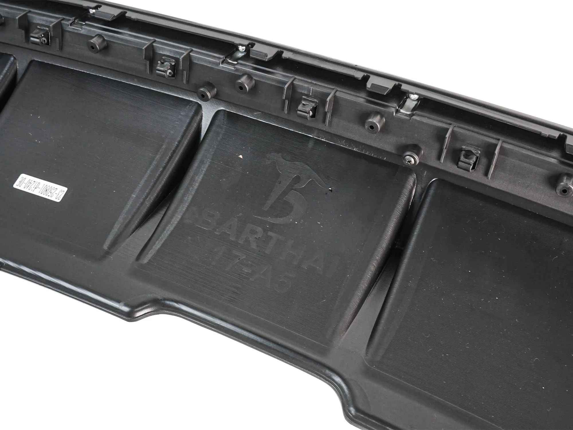 Gloss Black Rear Bumper Diffuser w/ Black Exhaust Tips For Audi A5 B9 S-Line 2017 2018 2019 - Image 8
