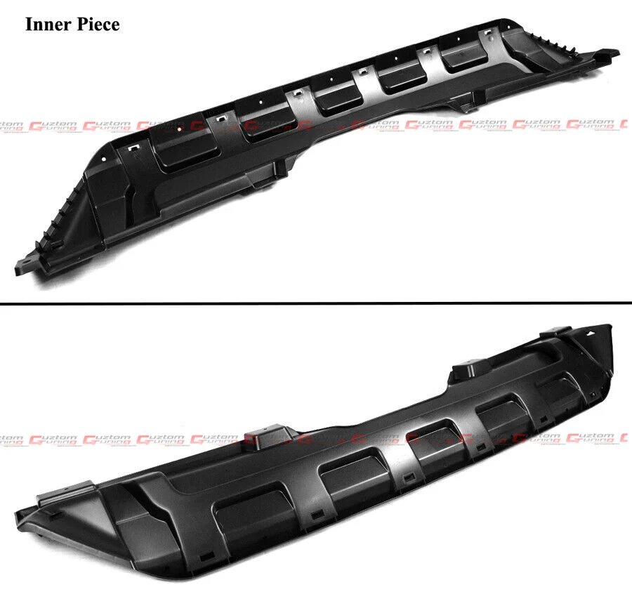 Gloss Black Rear Bumper Diffuser W/Corner Extension For BMW X5 F15 M Sport 2015-2018 - Image 5