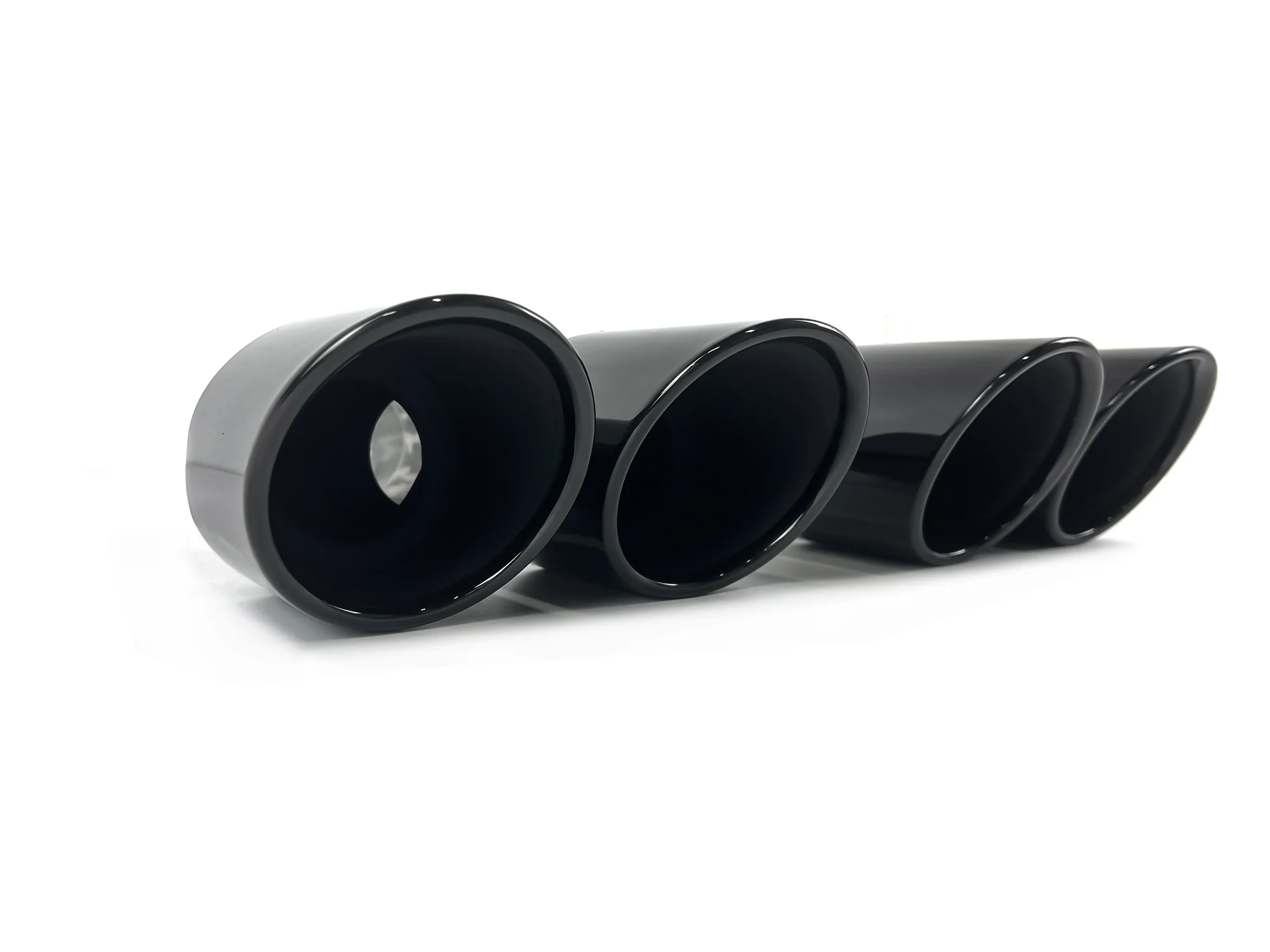 Gloss Black Rear Diffuser + Exhaust Tips Replace for BMW X3 G01 M-Sport 2018-2021 di203 - Image 13