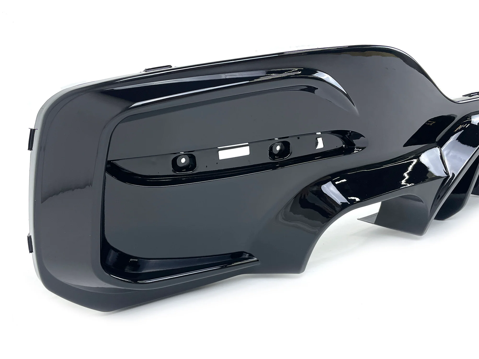 Gloss Black Rear Diffuser for BMW 1 Series F20 LCI 120i 125 M135i & M140i M-Sport 2015-2019 - Image 8
