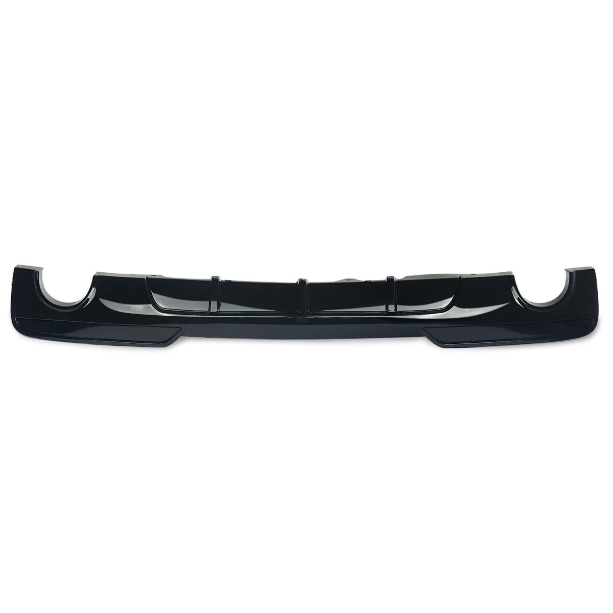 Gloss Black Rear Diffuser For BMW 5 Series F10 535i M Sport 2010-2016 - Image 2