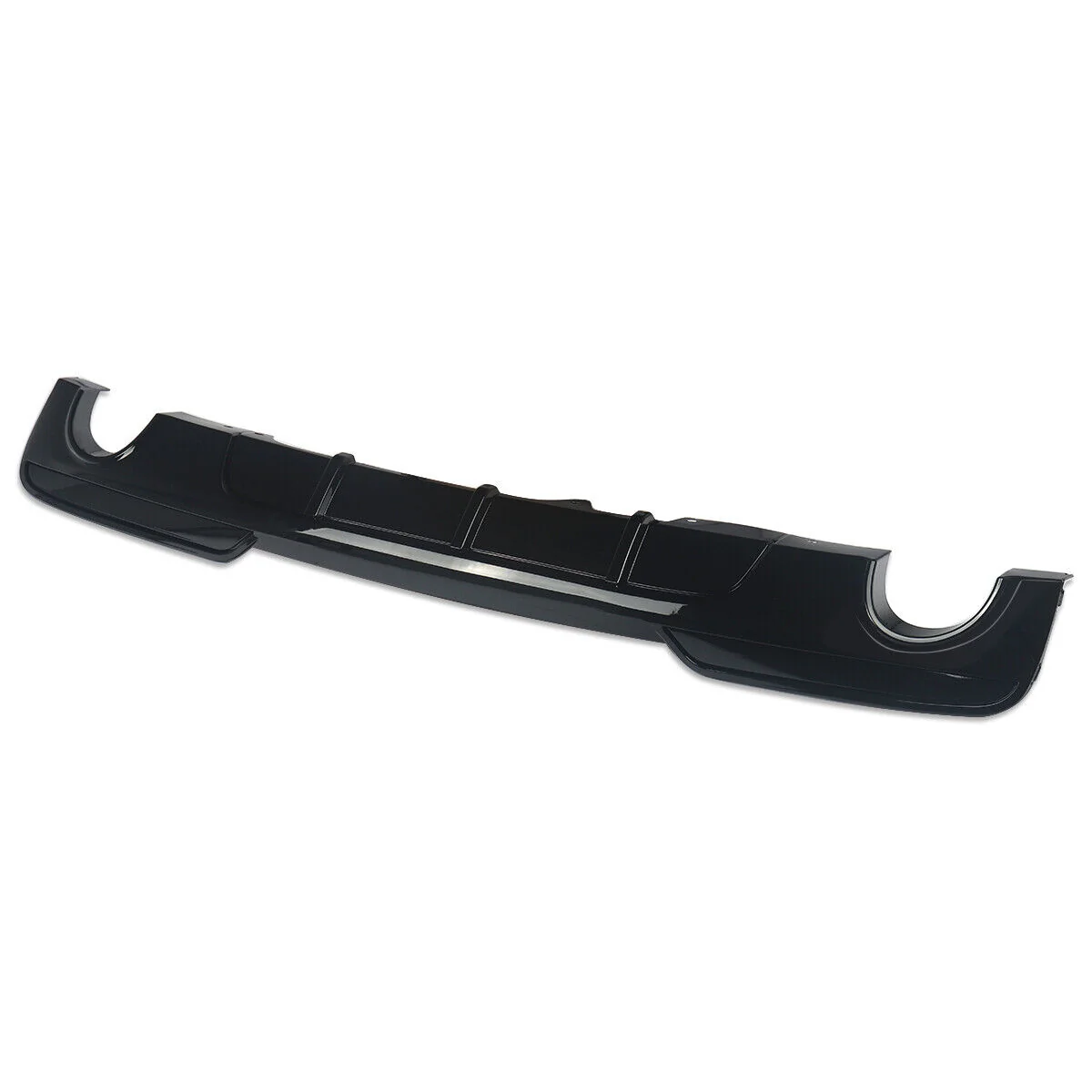 Gloss Black Rear Diffuser For BMW 5 Series F10 535i M Sport 2010-2016 - Image 4