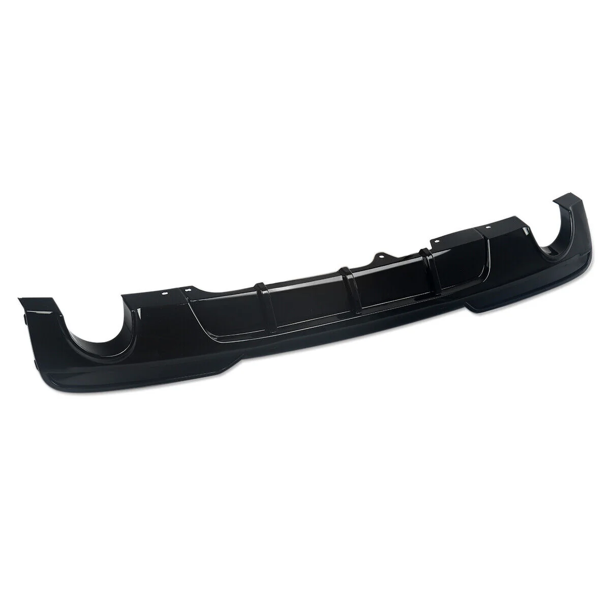 Gloss Black Rear Diffuser For BMW 5 Series F10 535i M Sport 2010-2016 - Image 5