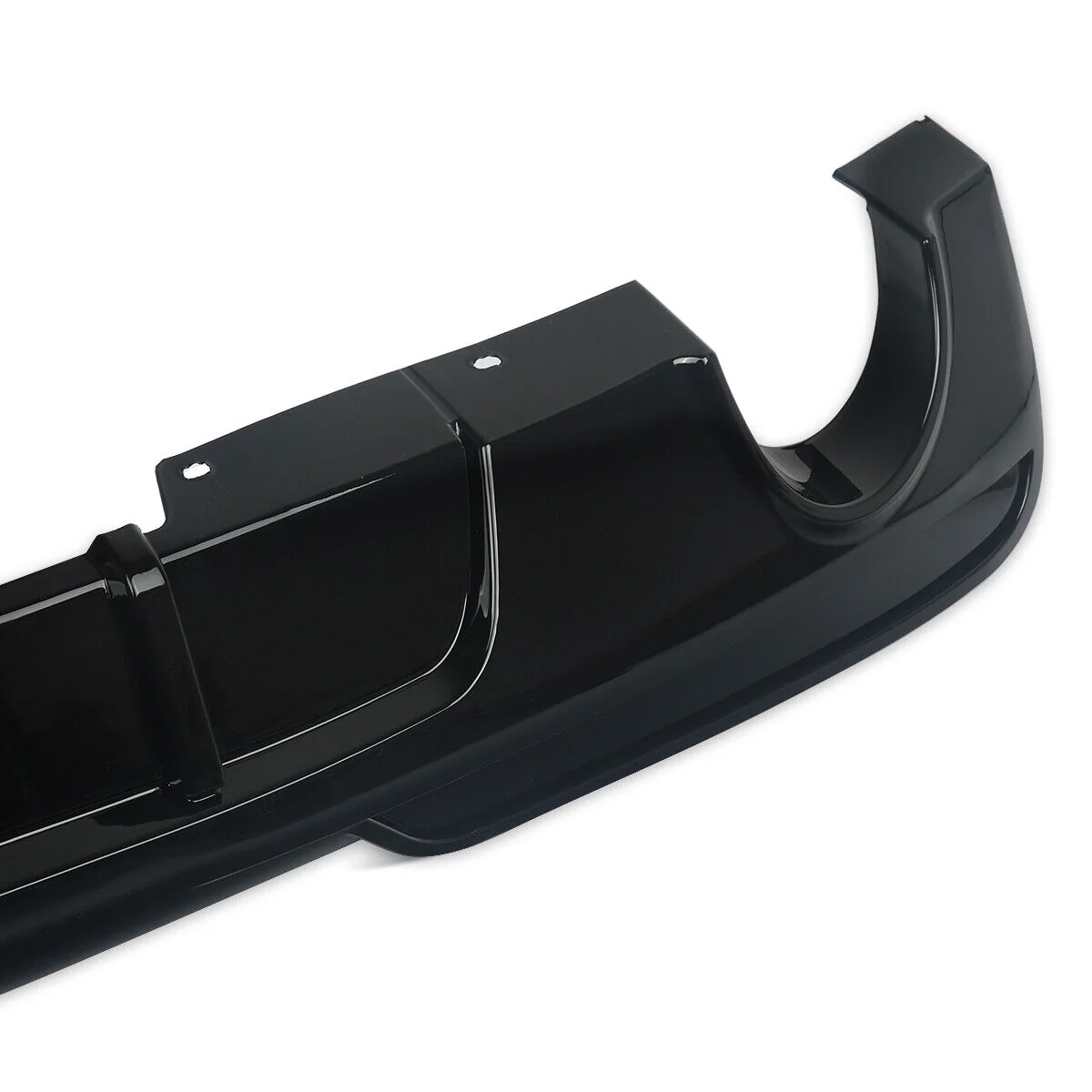 Gloss Black Rear Diffuser For BMW 5 Series F10 535i M Sport 2010-2016 - Image 9